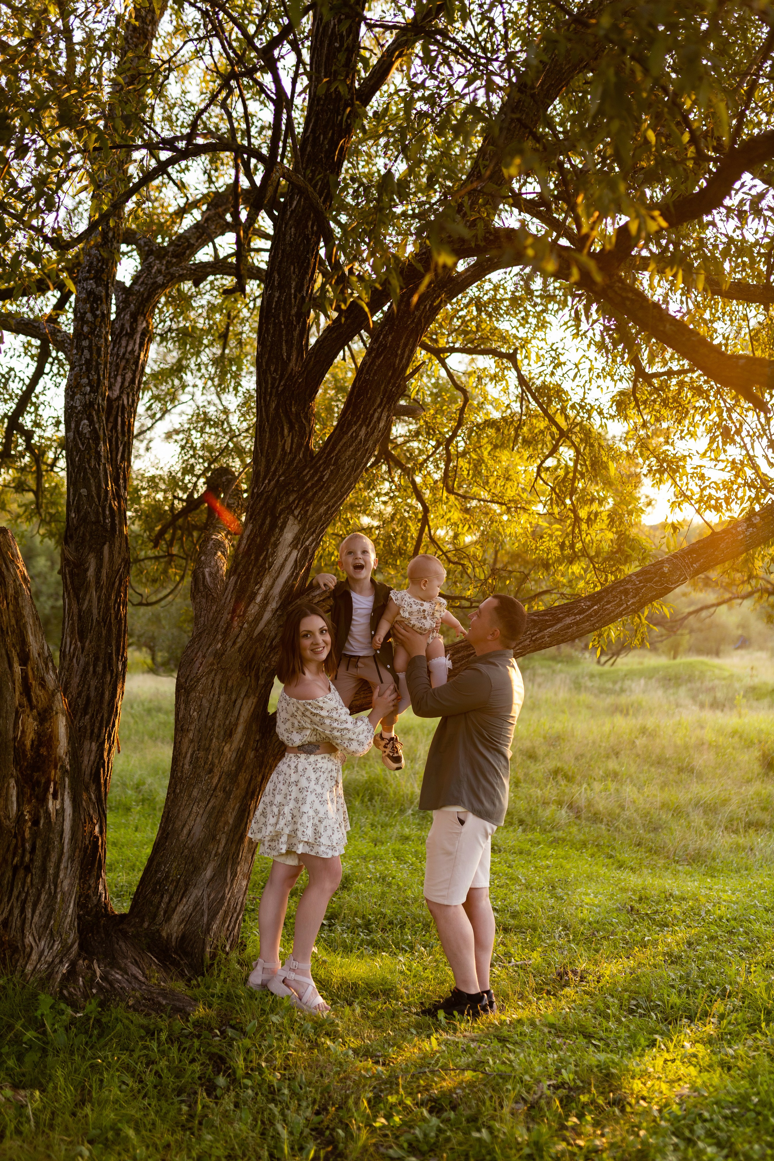 Семейная фотосессия на закате. ФОТОГРАФ ХАБАРОВСК АНАСТАСИЯ РАЧЕНКОВА