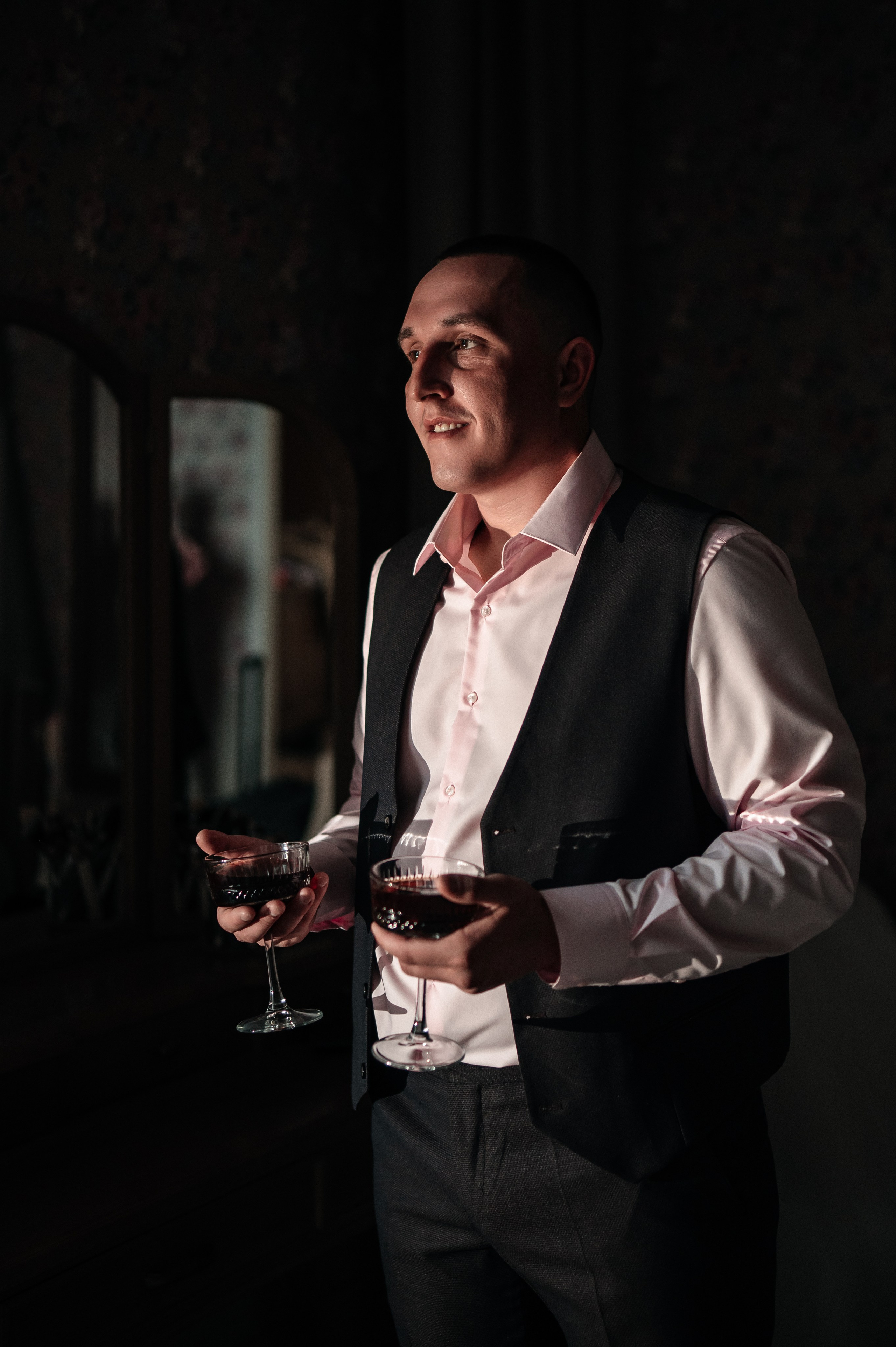 Дмитрий и Алина. Сборы. Фотограф Екатерина Бочарникова