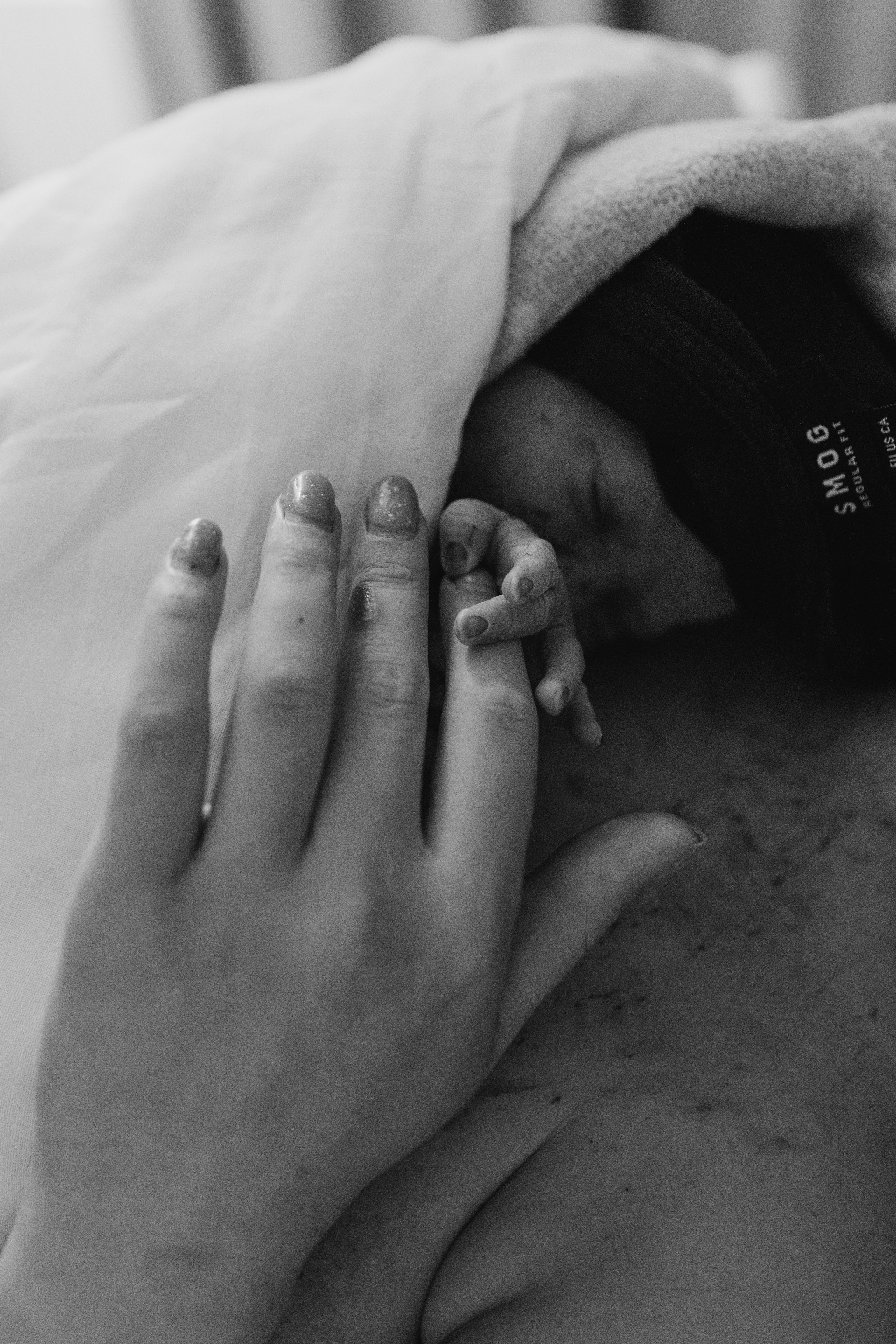 Съемка родов. Рождение Майи. Клинический госпиталь MD GROUP Лахта. Фотограф на роды в Санкт-Петербурге Екатерина Сысоева