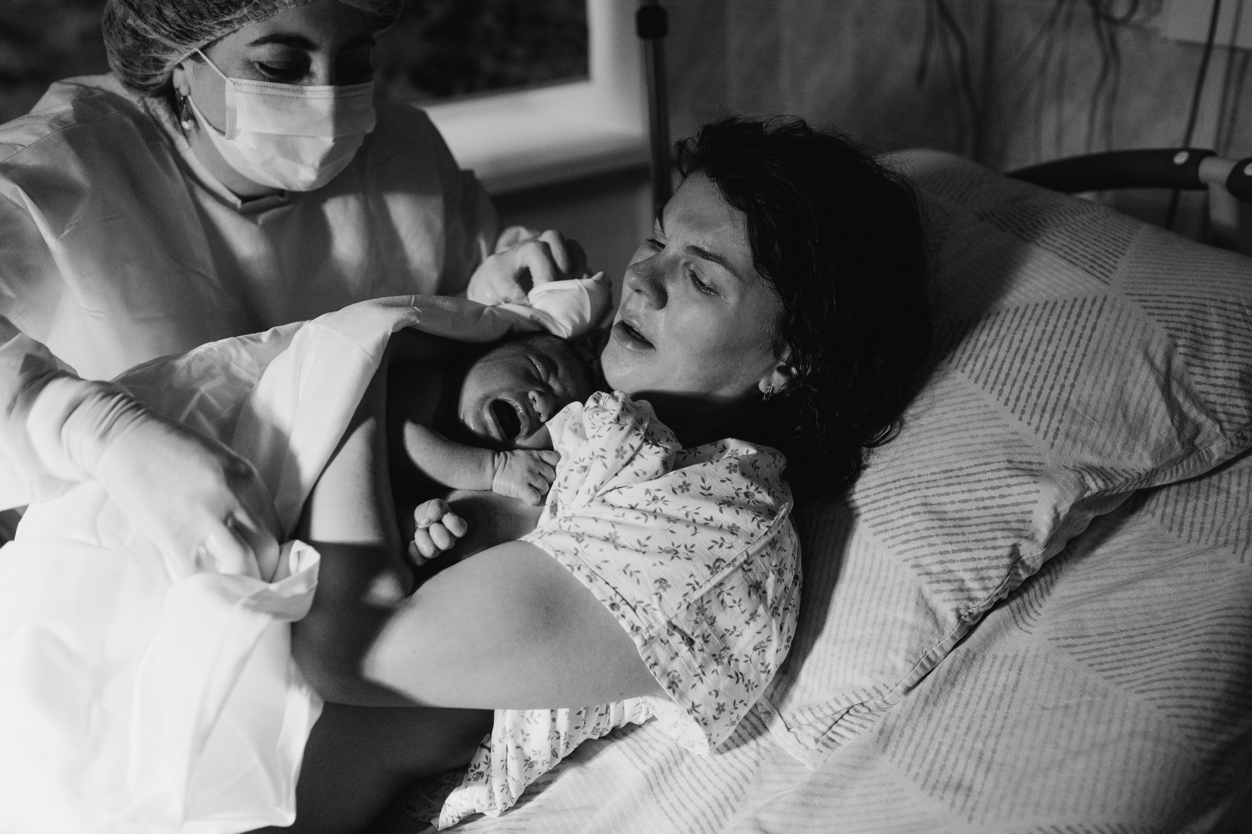 Съемка родов. Рождение Анны. НИИ АГиР им. Отта. Фотограф на роды в Санкт-Петербурге Екатерина Сысоева