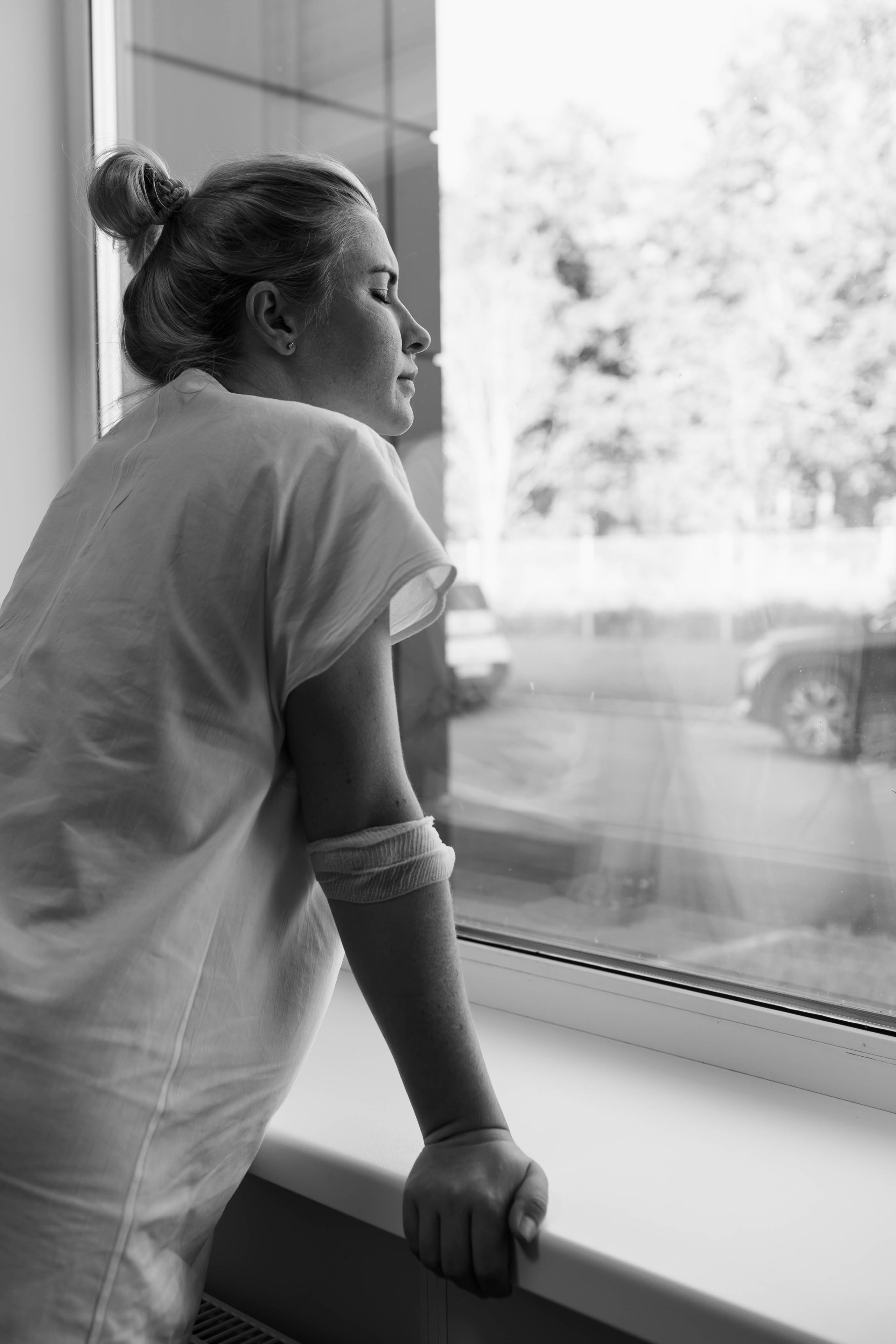 Съемка родов. Рождение Виктории. Клинический госпиталь MD GROUP Лахта. Фотограф на роды в Санкт-Петербурге Екатерина Сысоева