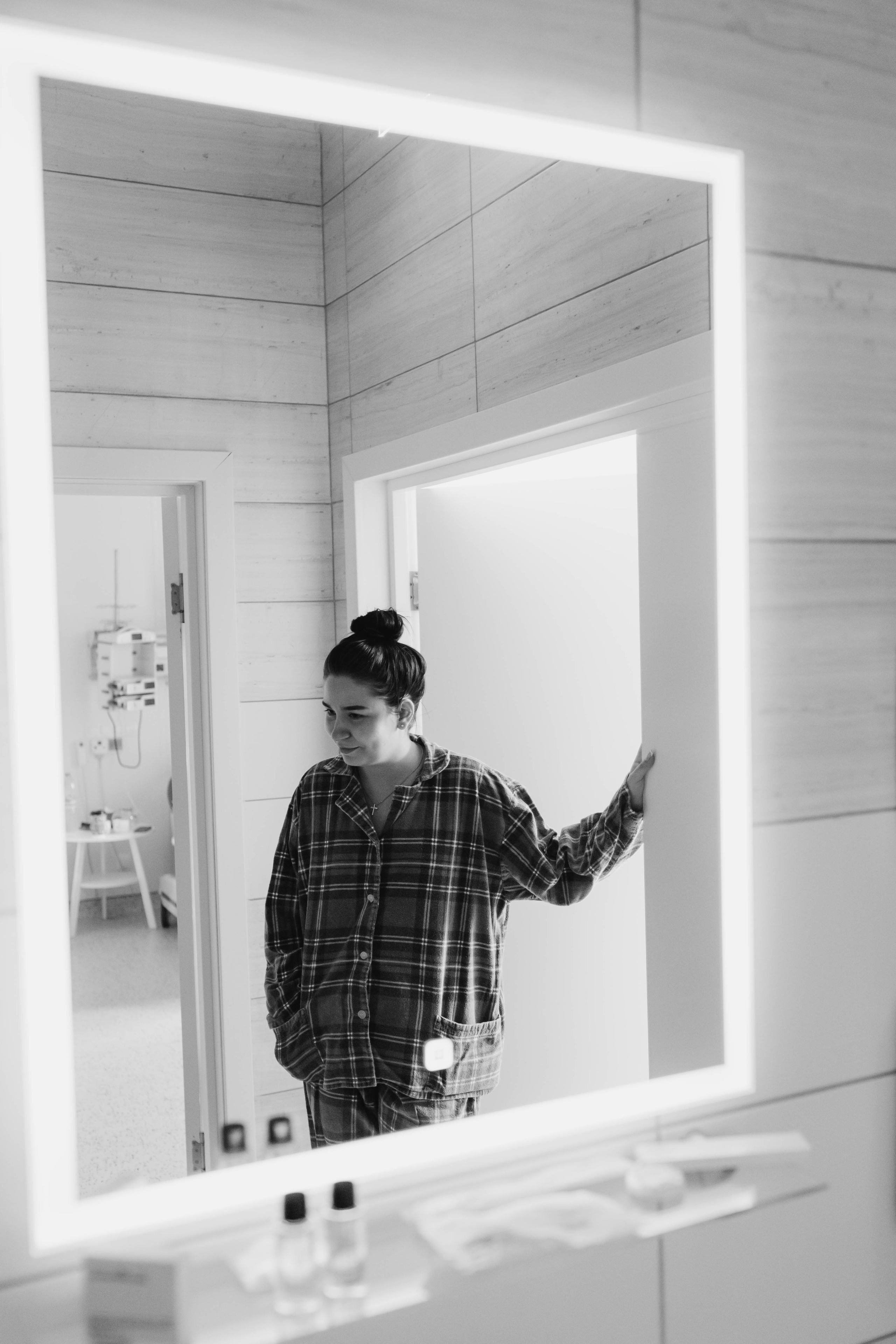 Съемка родов. Рождение Аглаи. Клинический госпиталь MD GROUP Лахта. Фотограф на роды в Санкт-Петербурге Екатерина Сысоева