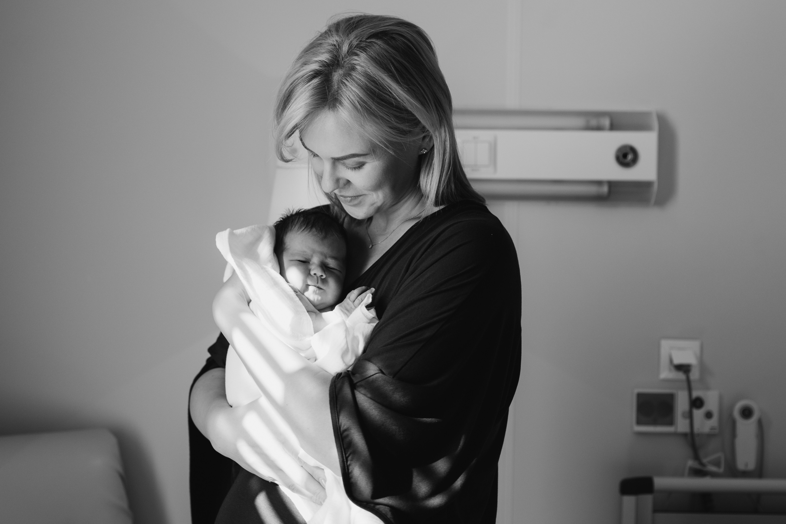 Съемка родов. Рождение Веры. Клинический госпиталь MD GROUP Лахта. Фотограф на роды в Санкт-Петербурге Екатерина Сысоева