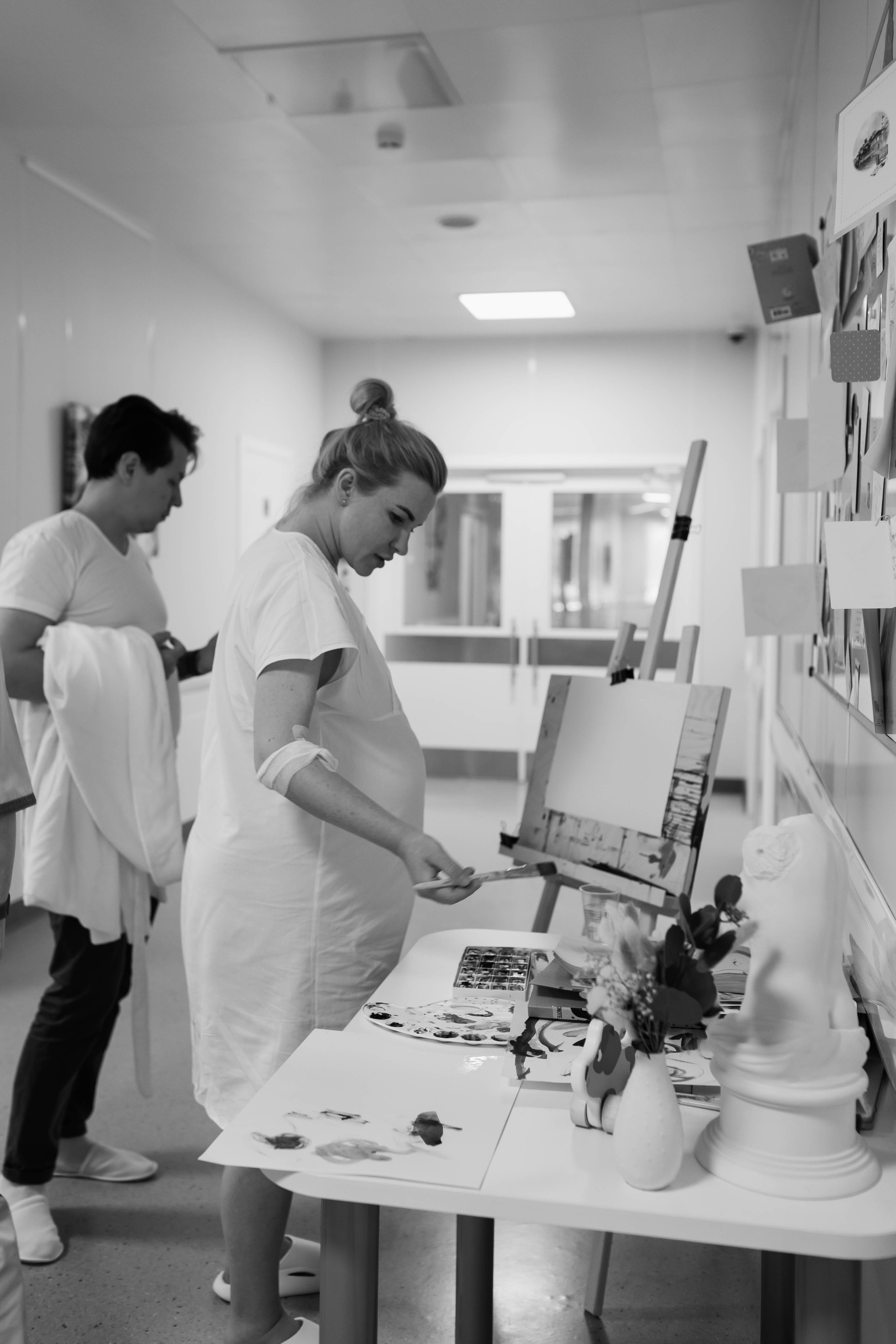 Съемка родов. Рождение Виктории. Клинический госпиталь MD GROUP Лахта. Фотограф на роды в Санкт-Петербурге Екатерина Сысоева