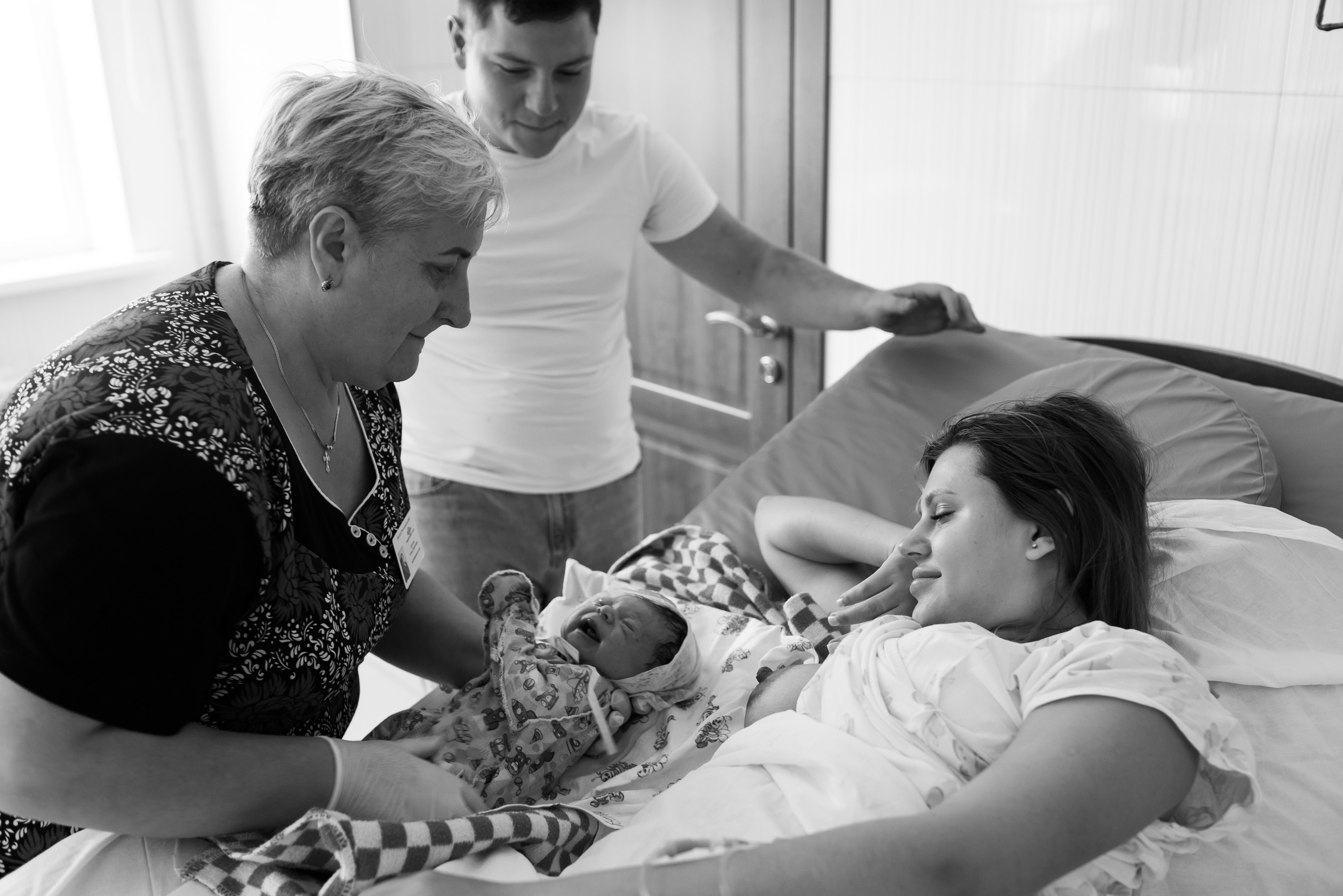 Съемка родов. Рождение Матвея. ГПЦ № 1. Фотограф на роды в Санкт-Петербурге Екатерина Сысоева