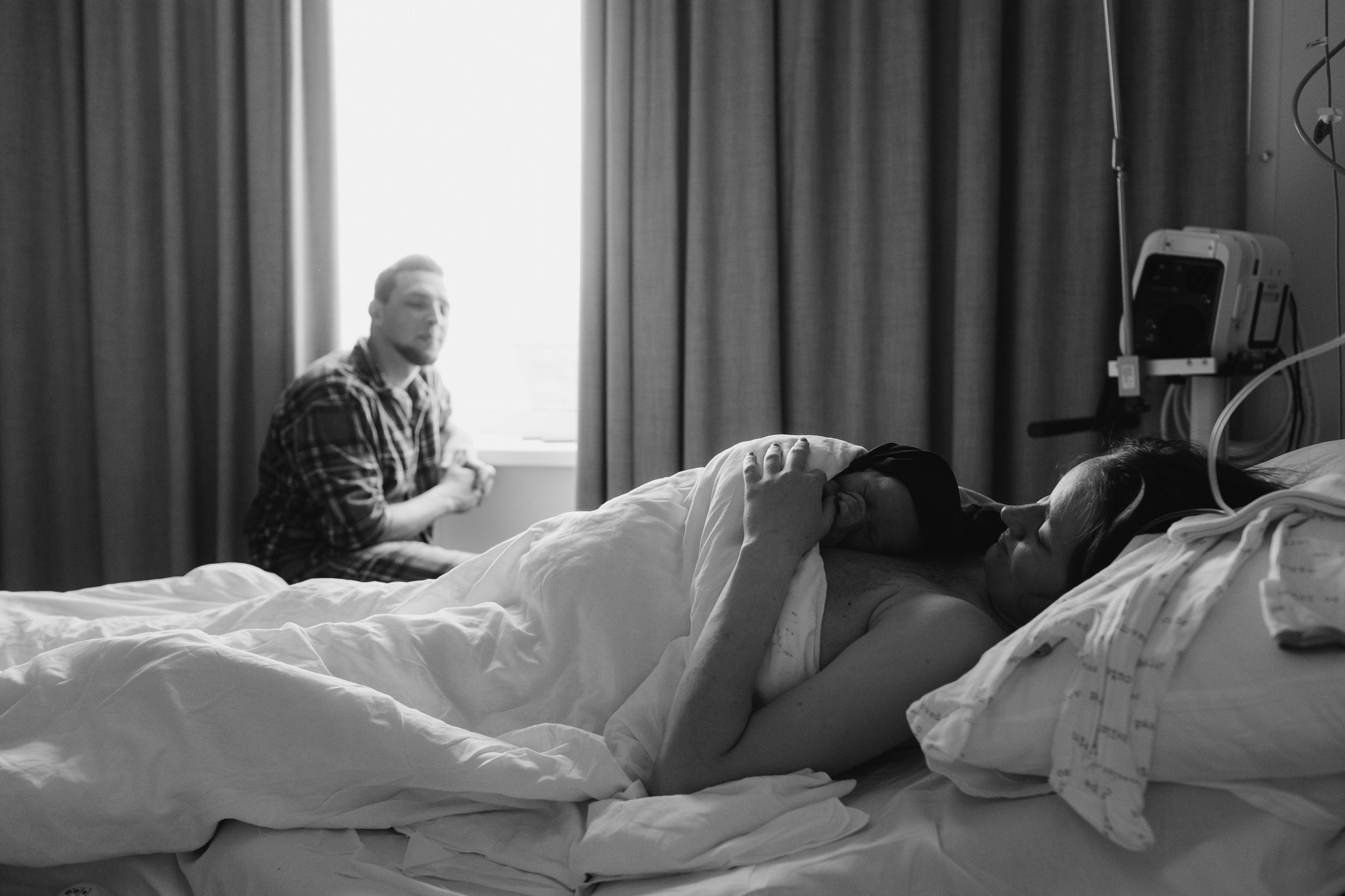 Съемка родов. Рождение Майи. Клинический госпиталь MD GROUP Лахта. Фотограф на роды в Санкт-Петербурге Екатерина Сысоева