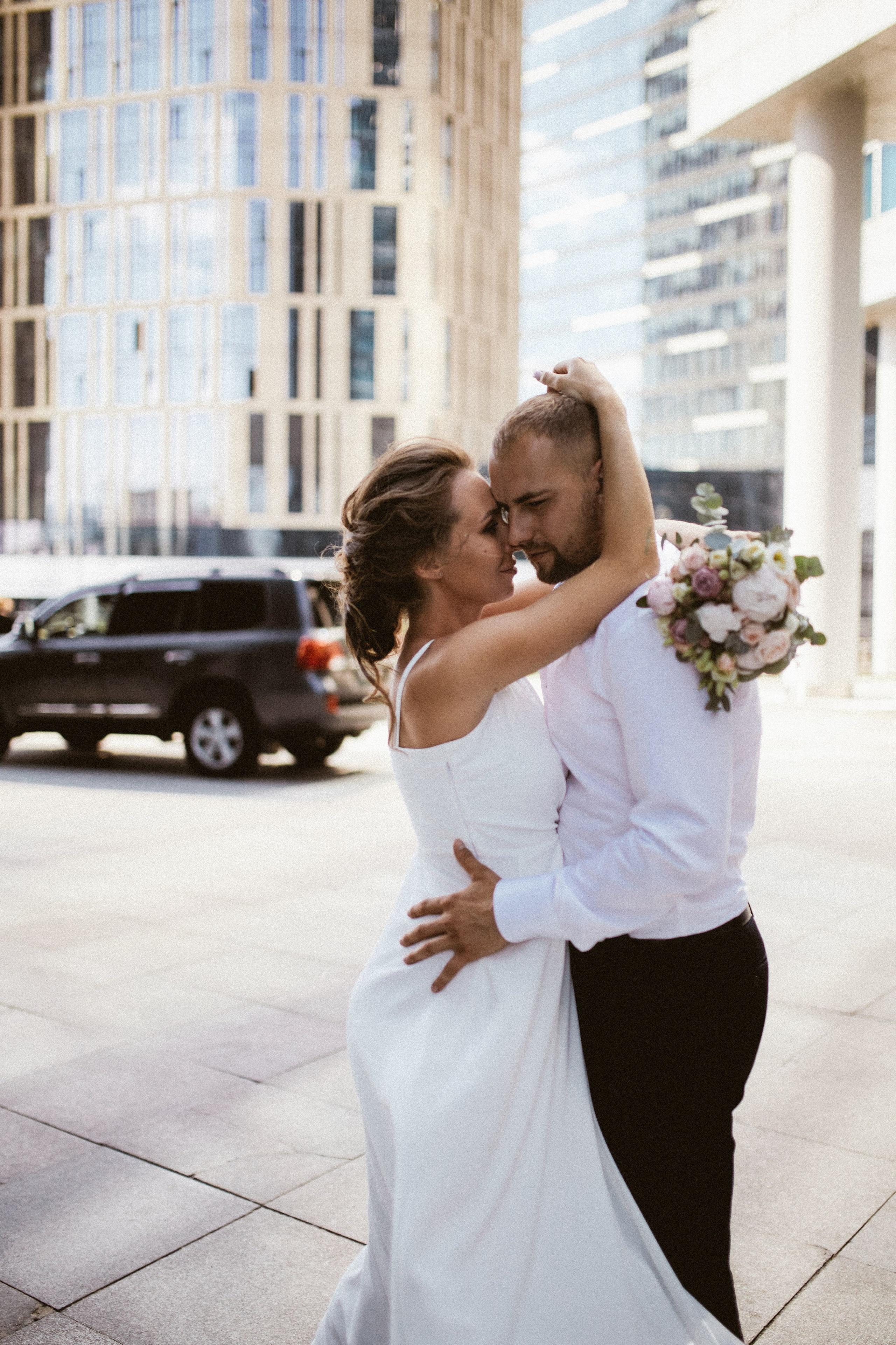 Свадьба в Сити. Портретный фотограф в Москве Мария Варлей