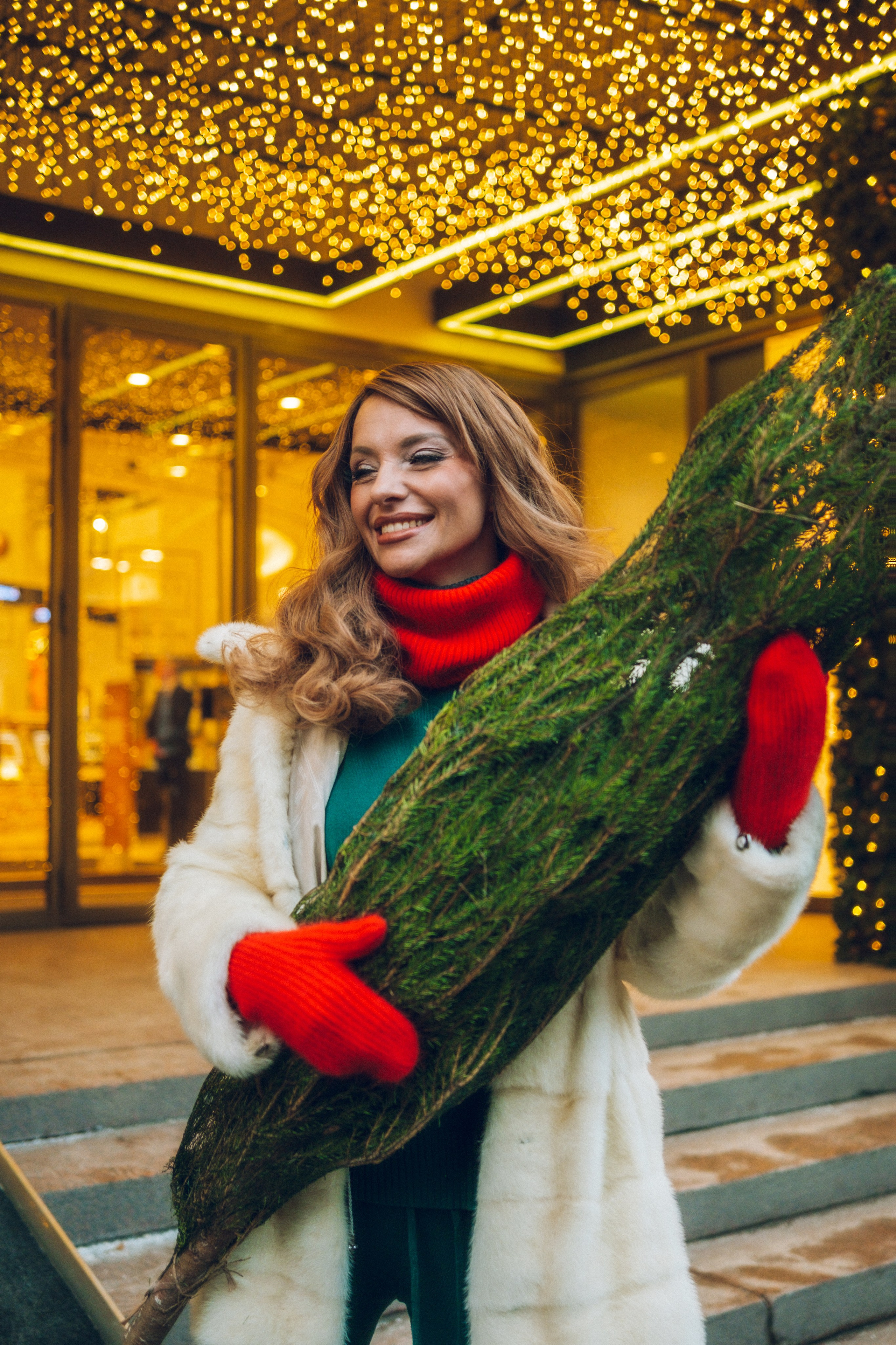 Кристина | Новогодняя прогулка. Professional photoartist in St. Petersburg (wedding, reportage, portrait, model book, love story) Alexander Shvedov