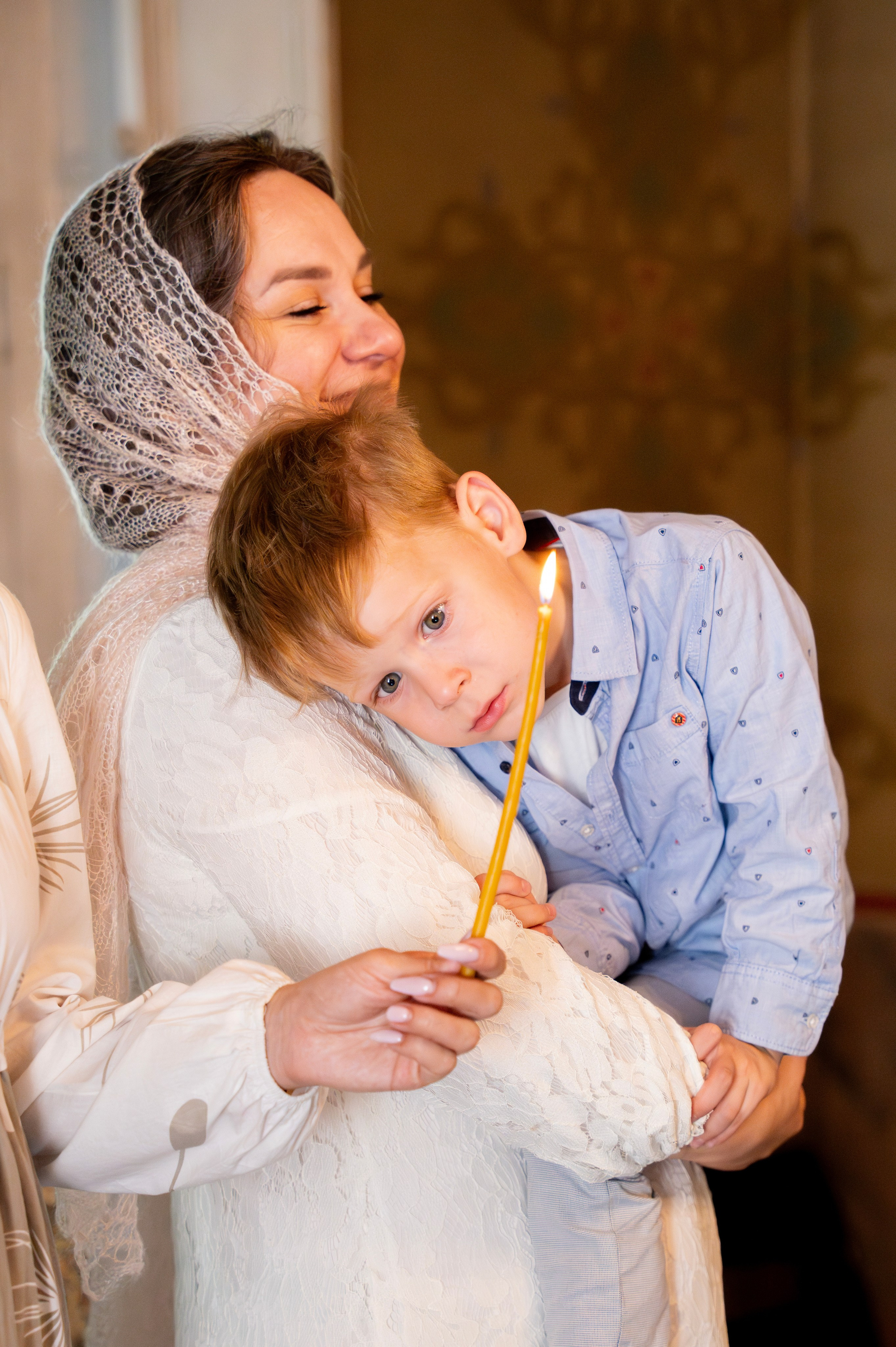 Крещение Даниила. Фотограф Юлия Попова