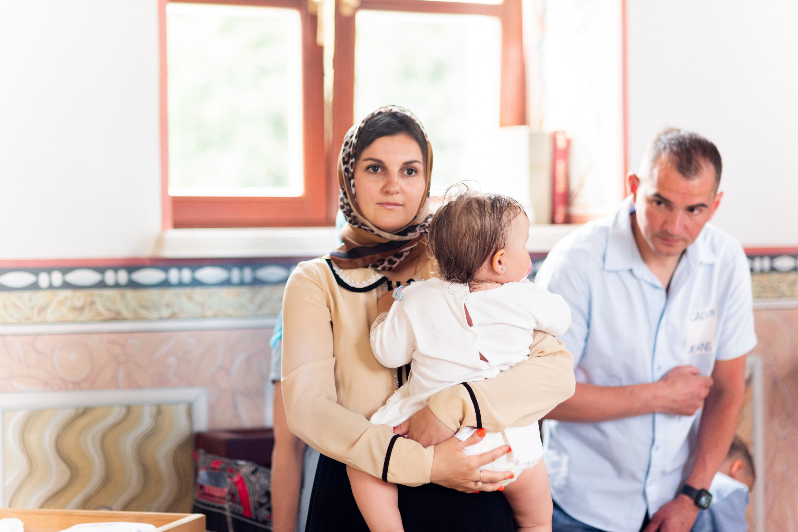 Крещение Ники. Фотограф Юлия Попова