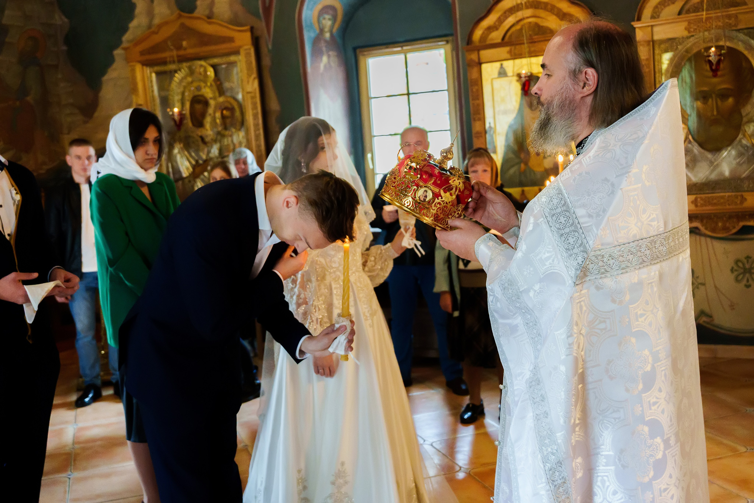 Венчание. Фотограф Юлия Попова