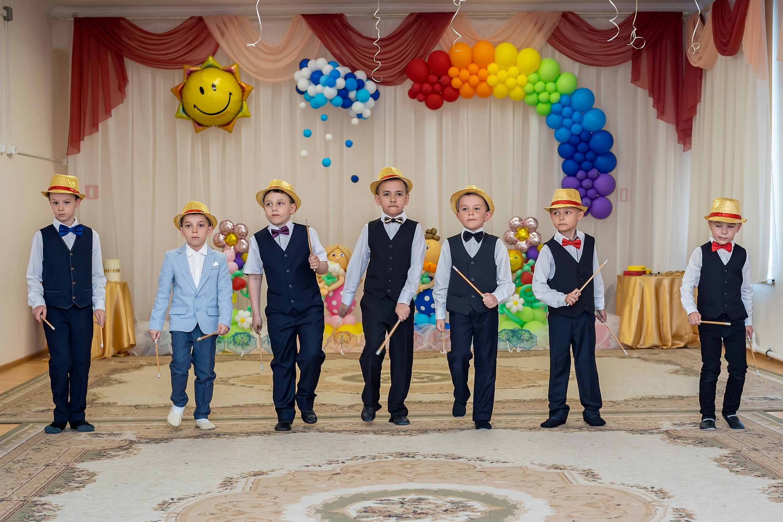 Выпускные в саду. Фотограф Юлия Попова