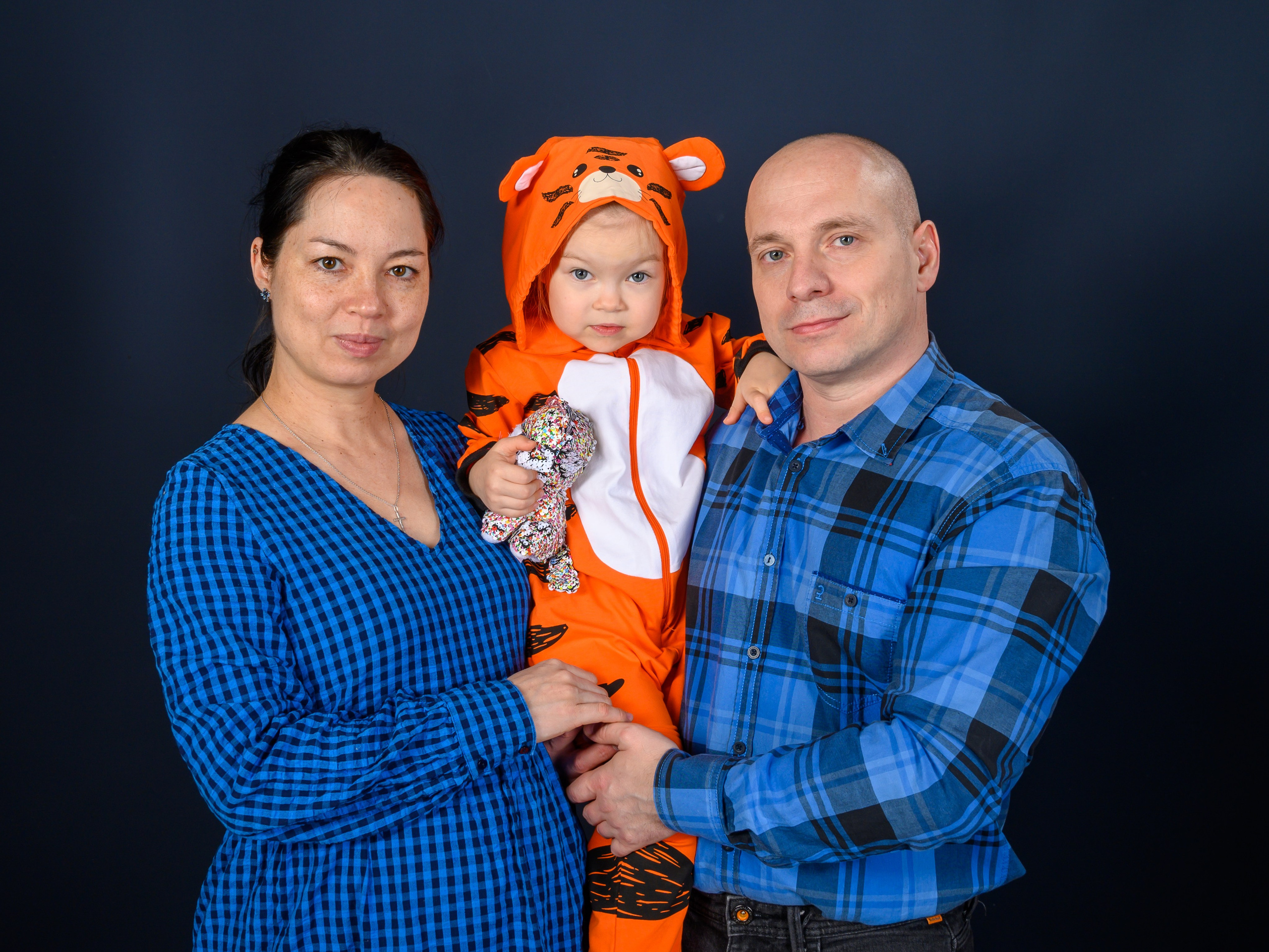 Семейная Фотосессия. Фотограф Андрей Зикеев, фотостудия AzArt Studio в Москве