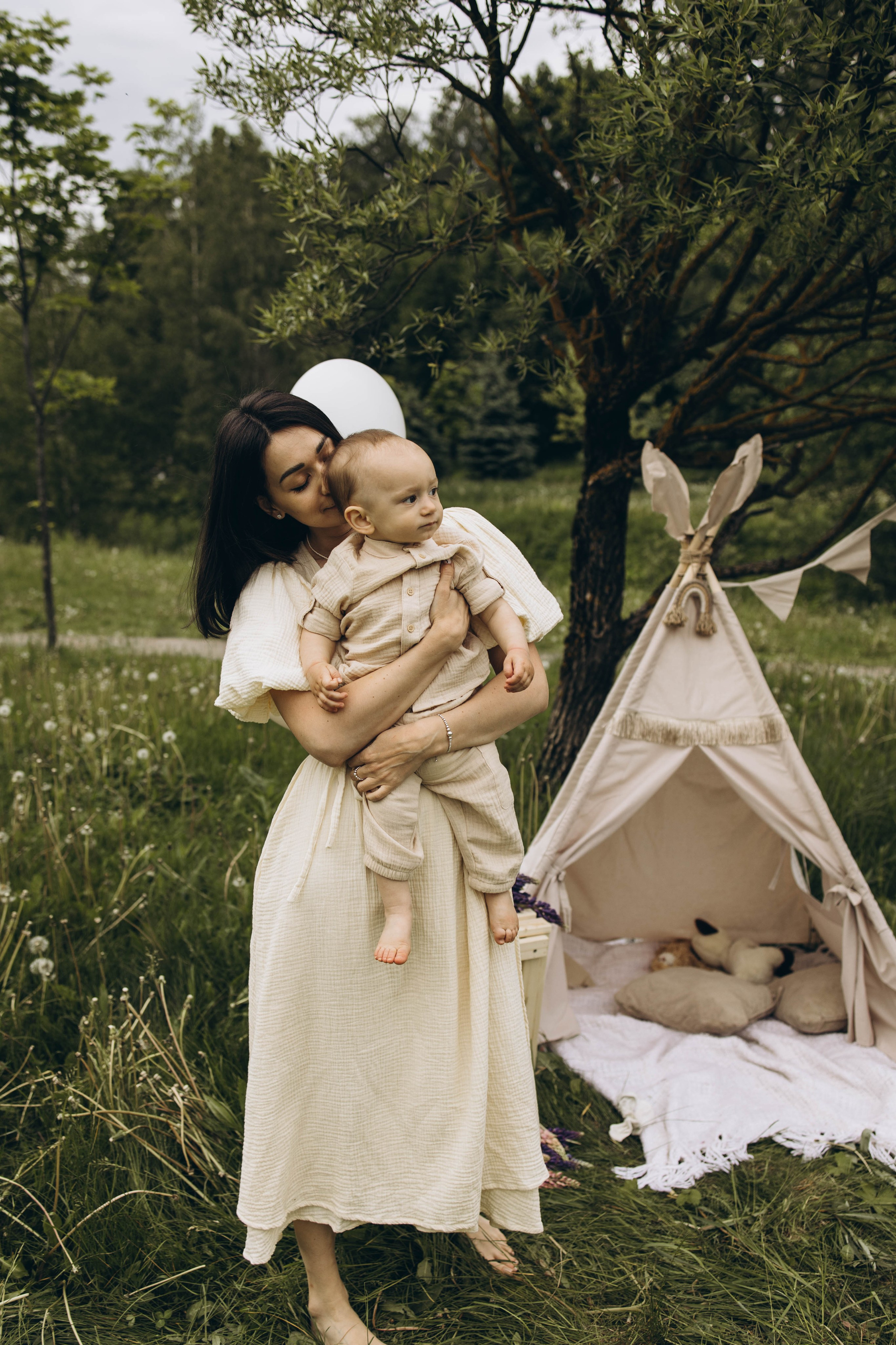 Маша, Женя, Ариана и Мирон. Семейный фотограф в Москве Виктория Ястребинская
