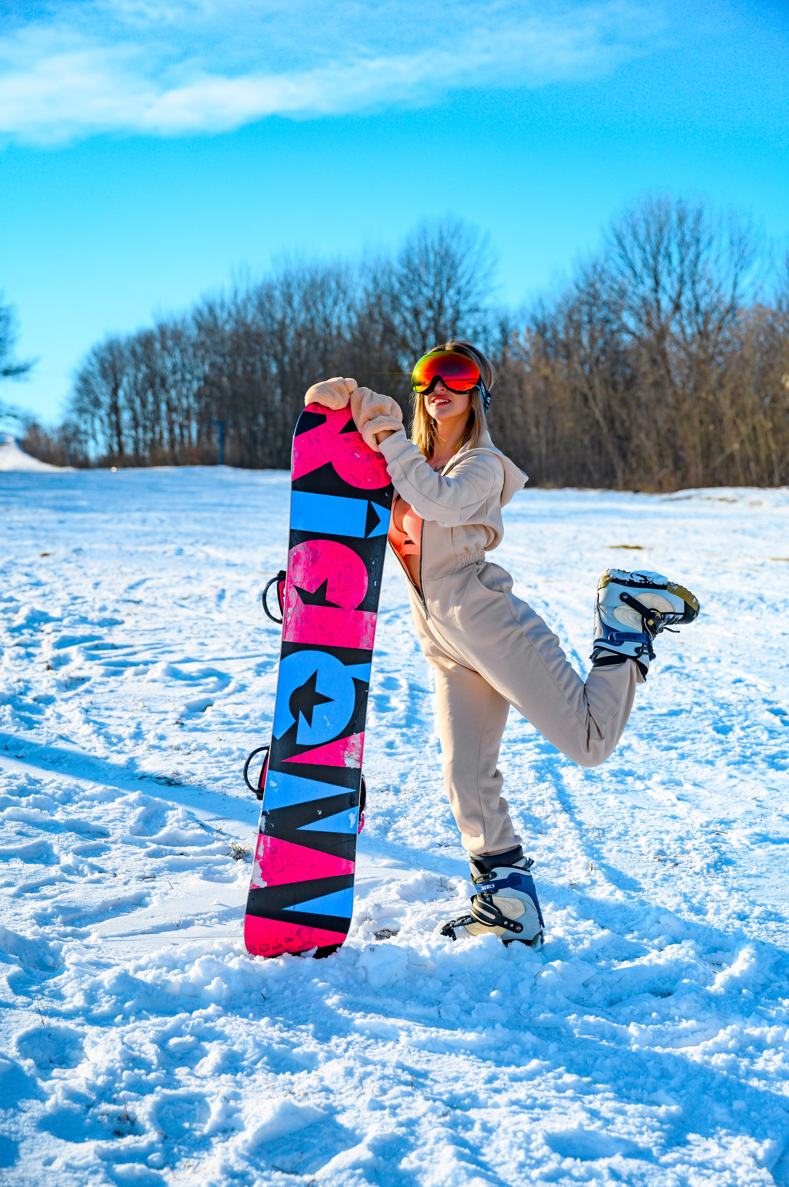 Катя сноуборд. Bazarkom-photo.ru Фотограф Виктор Оськин в Старом Осколе