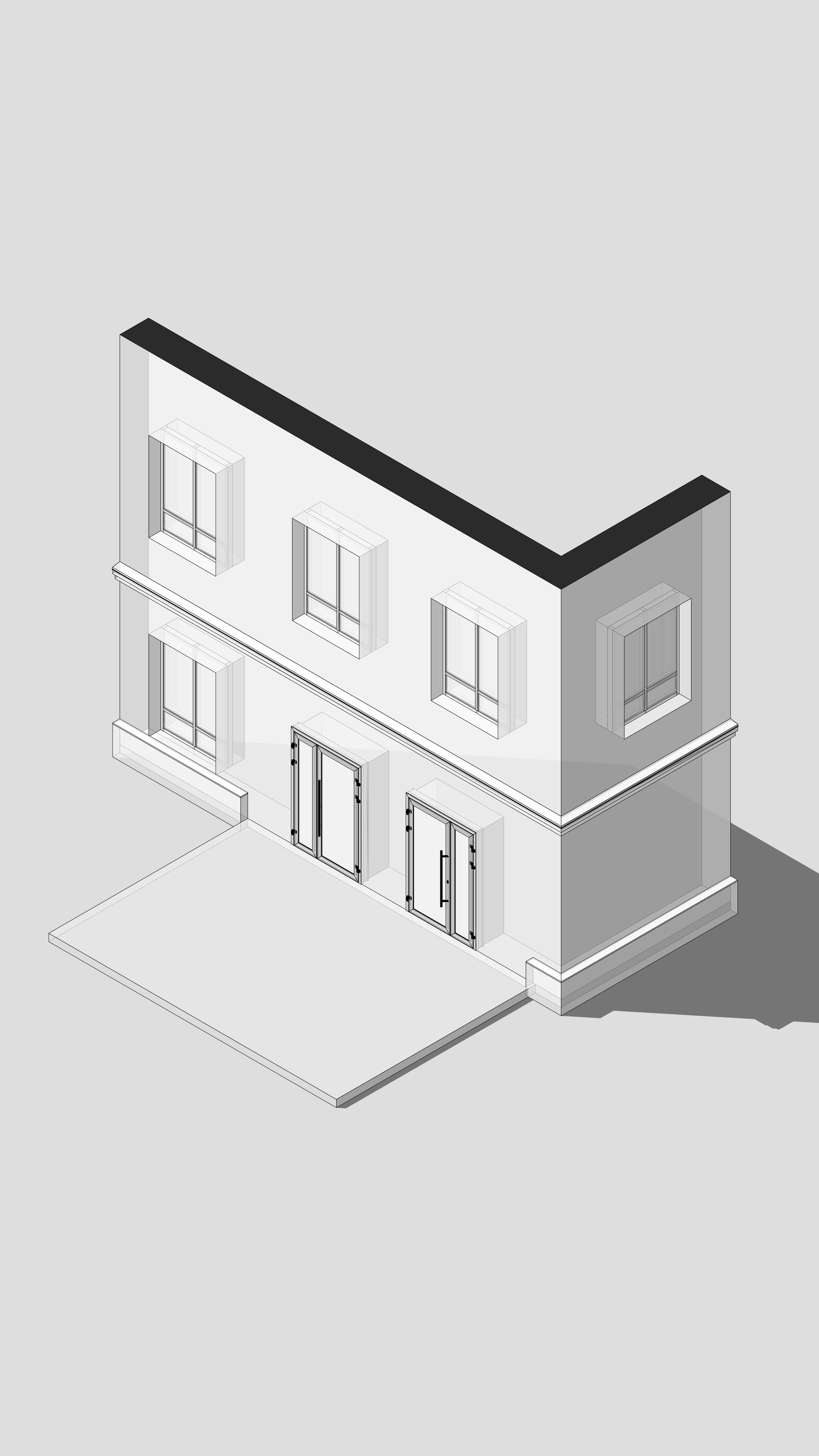 Проект входной группы на улице Московская Казань. Архитектор-дизайнер в Казани