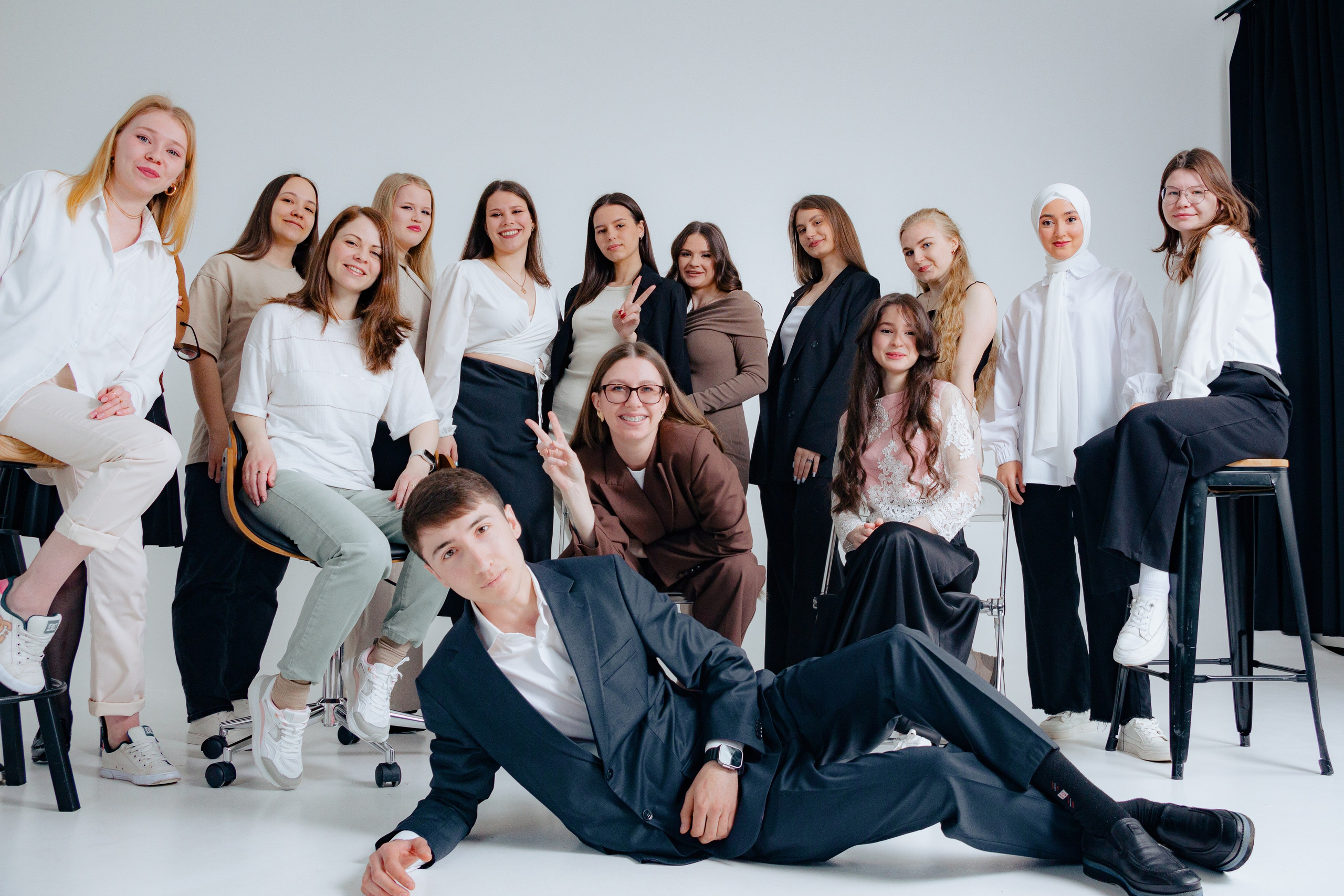 Коллективная фотосессия в студии, Екатеринбург. Фотограф в Екатеринбурге Пойгина Елена