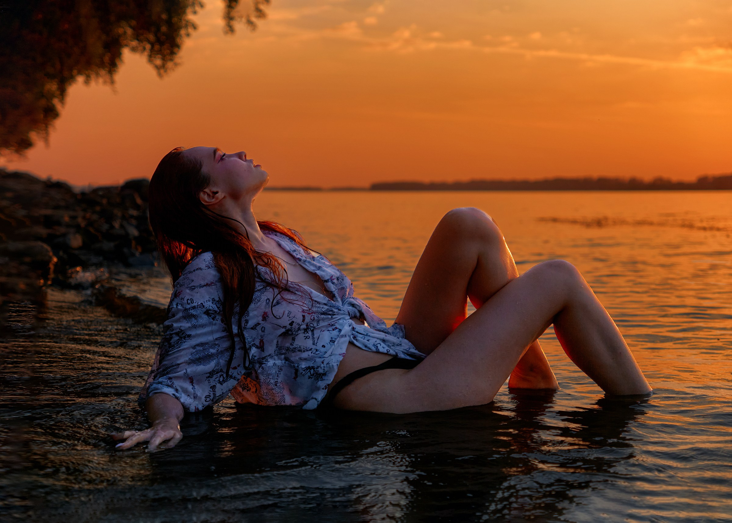 Ксения на Волге. Фотограф в Санкт-Петербурге Цуркан Алёна