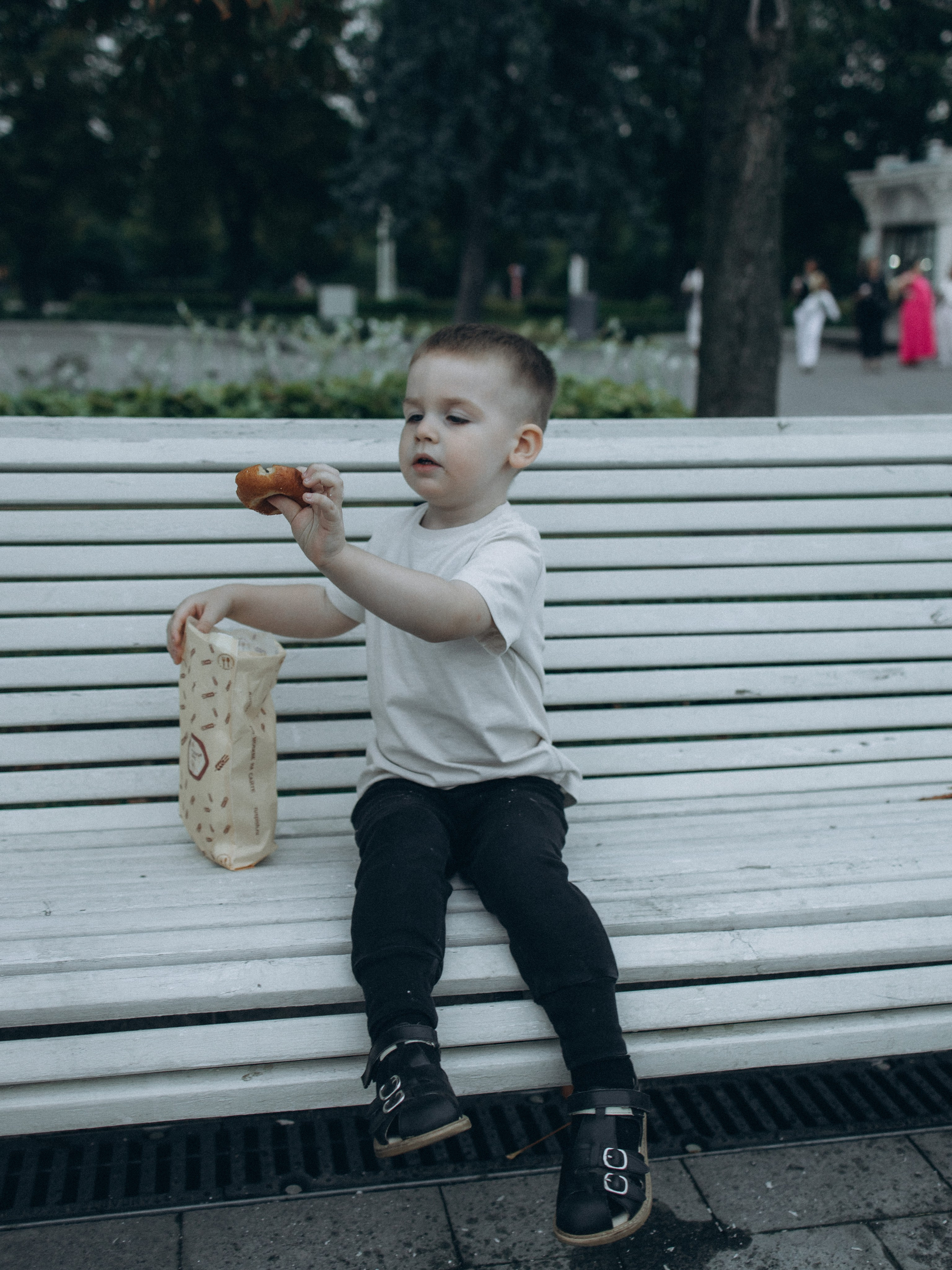 Мама и сын. Осенняя прогулка. Фотограф Дарья Соколовская