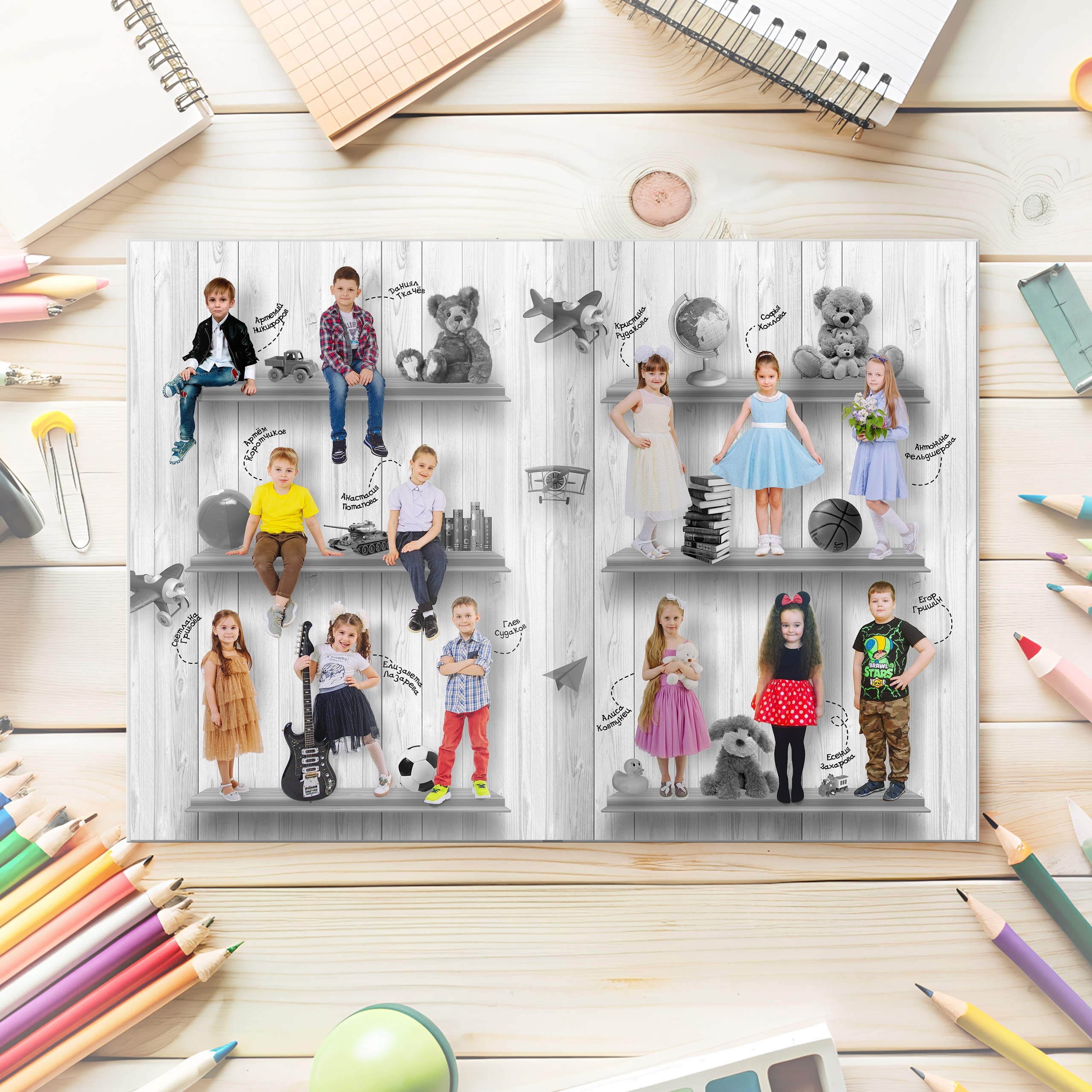 Полочки от 1500Р. Выпускные альбомы в Серпухове, Протвино, Чехове, Чехове, Пущино, Тарусе