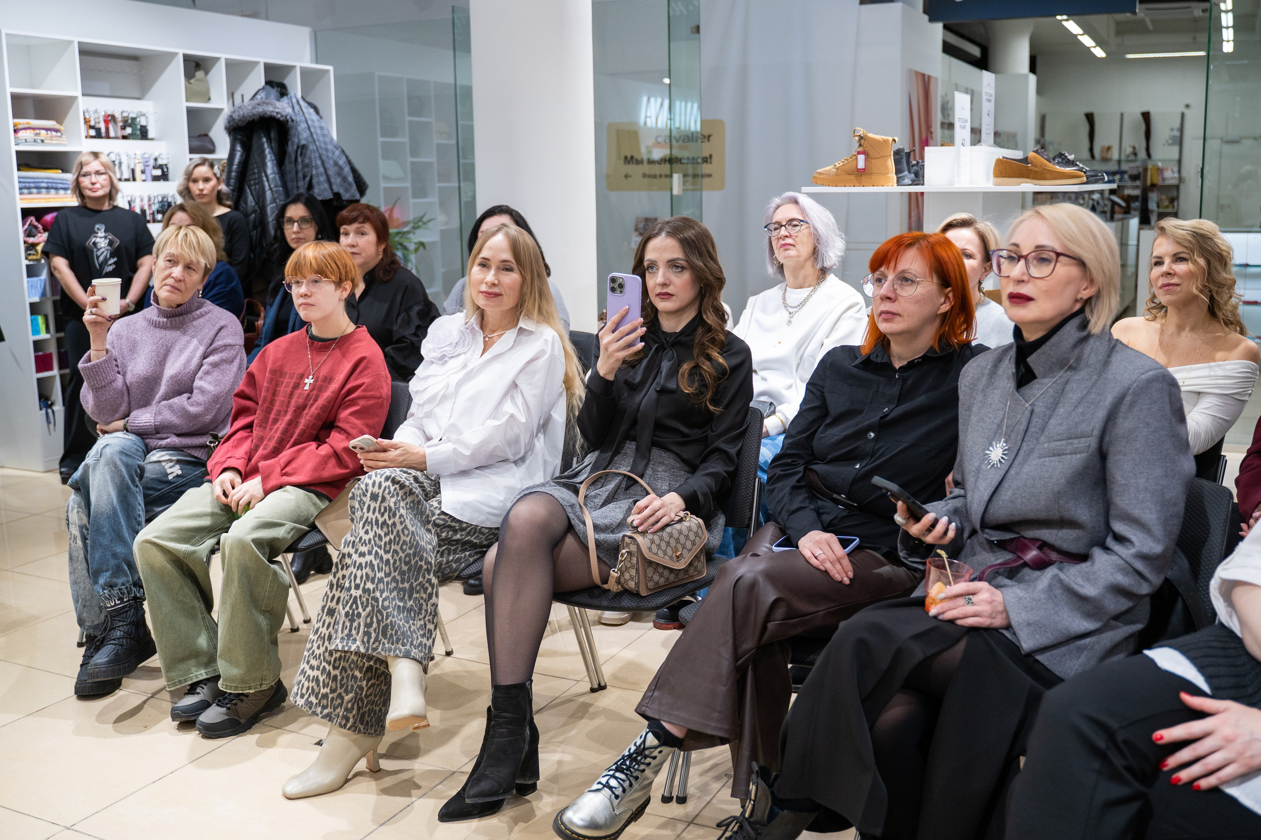 Встреча со стилистом в магазине Milano. Фотограф София Александрова