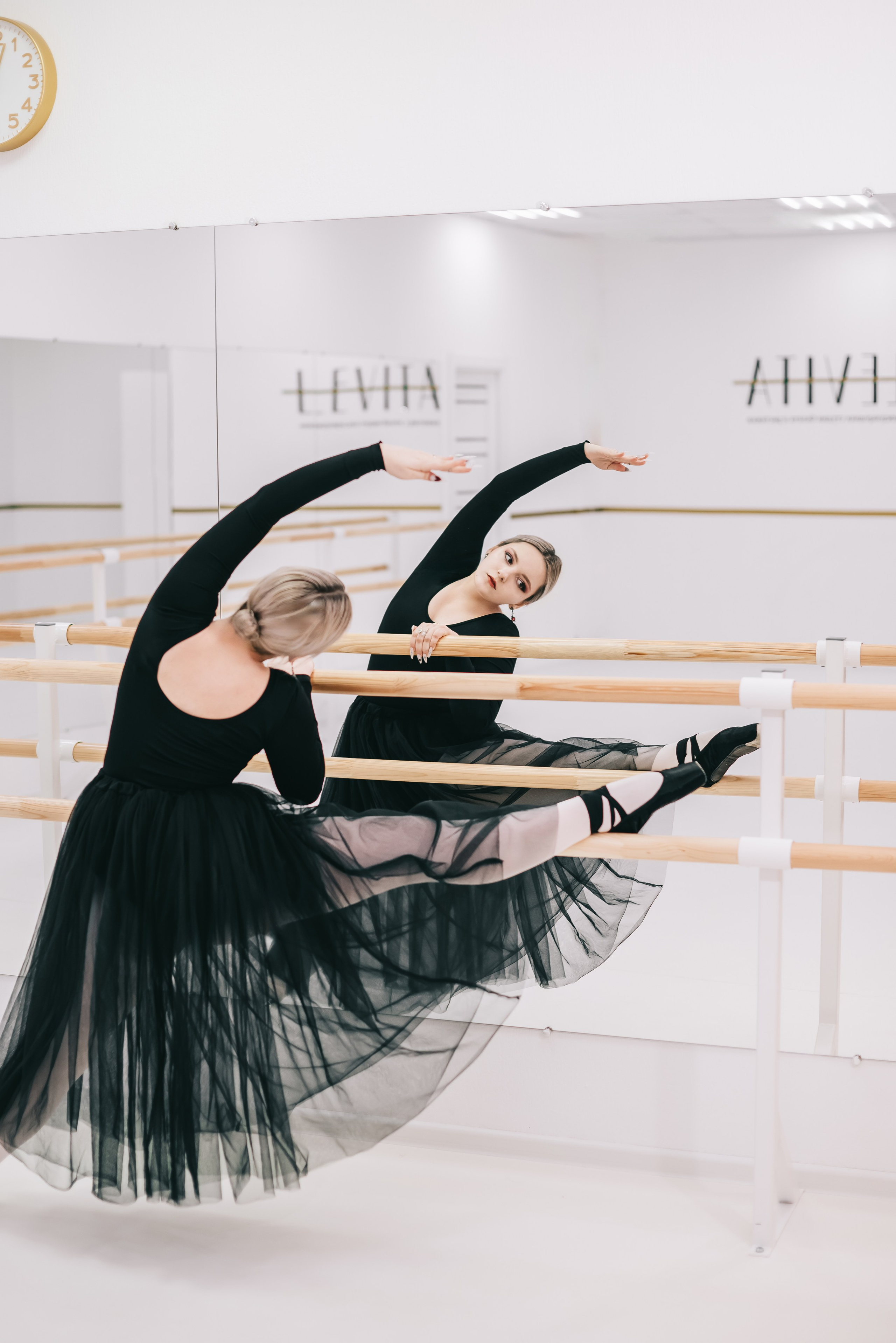 Фотосессия для балетной студии LEVITA