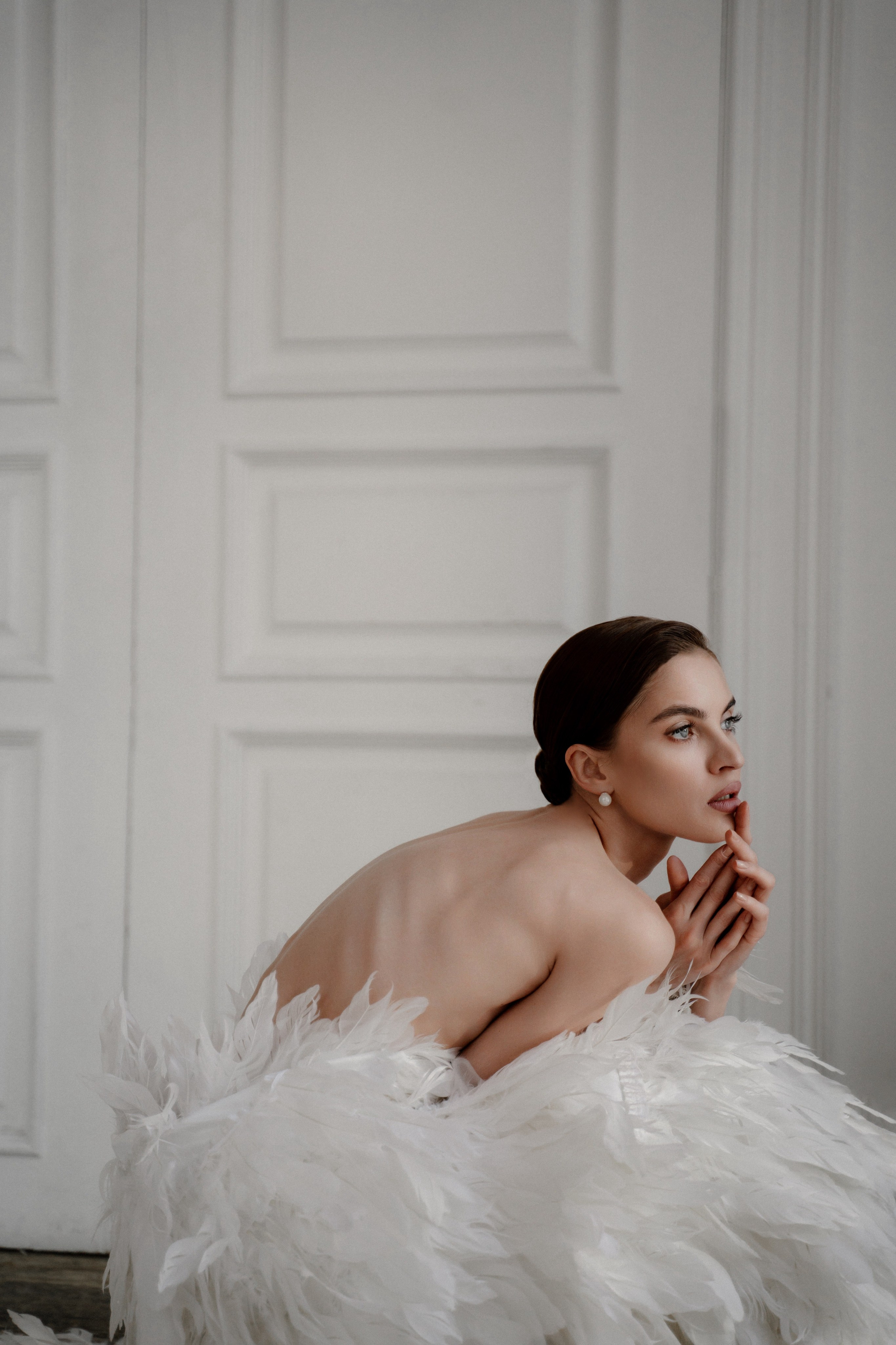 Белый лебедь. Портретный фотограф в Москве