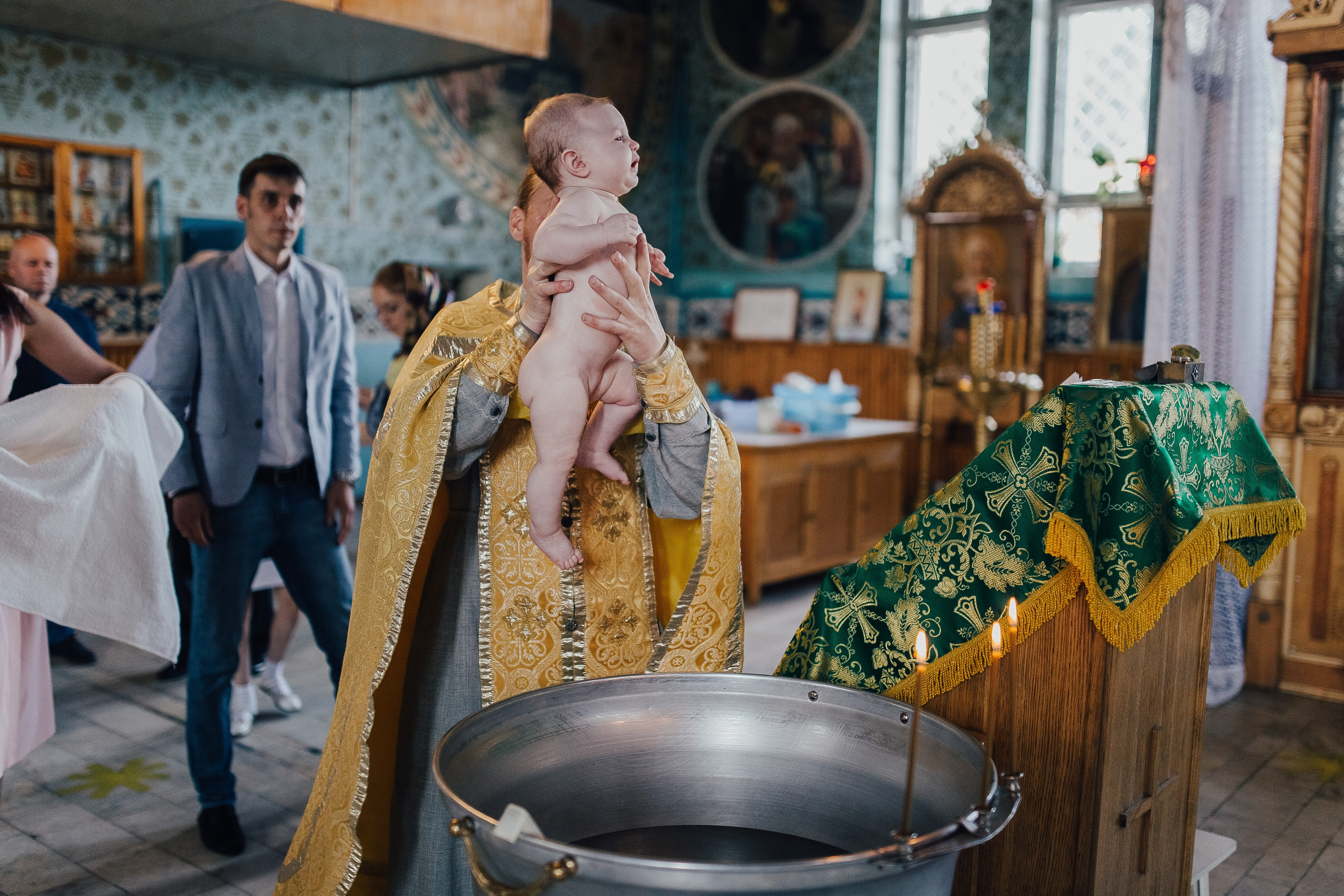 Таинство Крещения. Свадебный и семейный фотограф Екатерина Бубнова