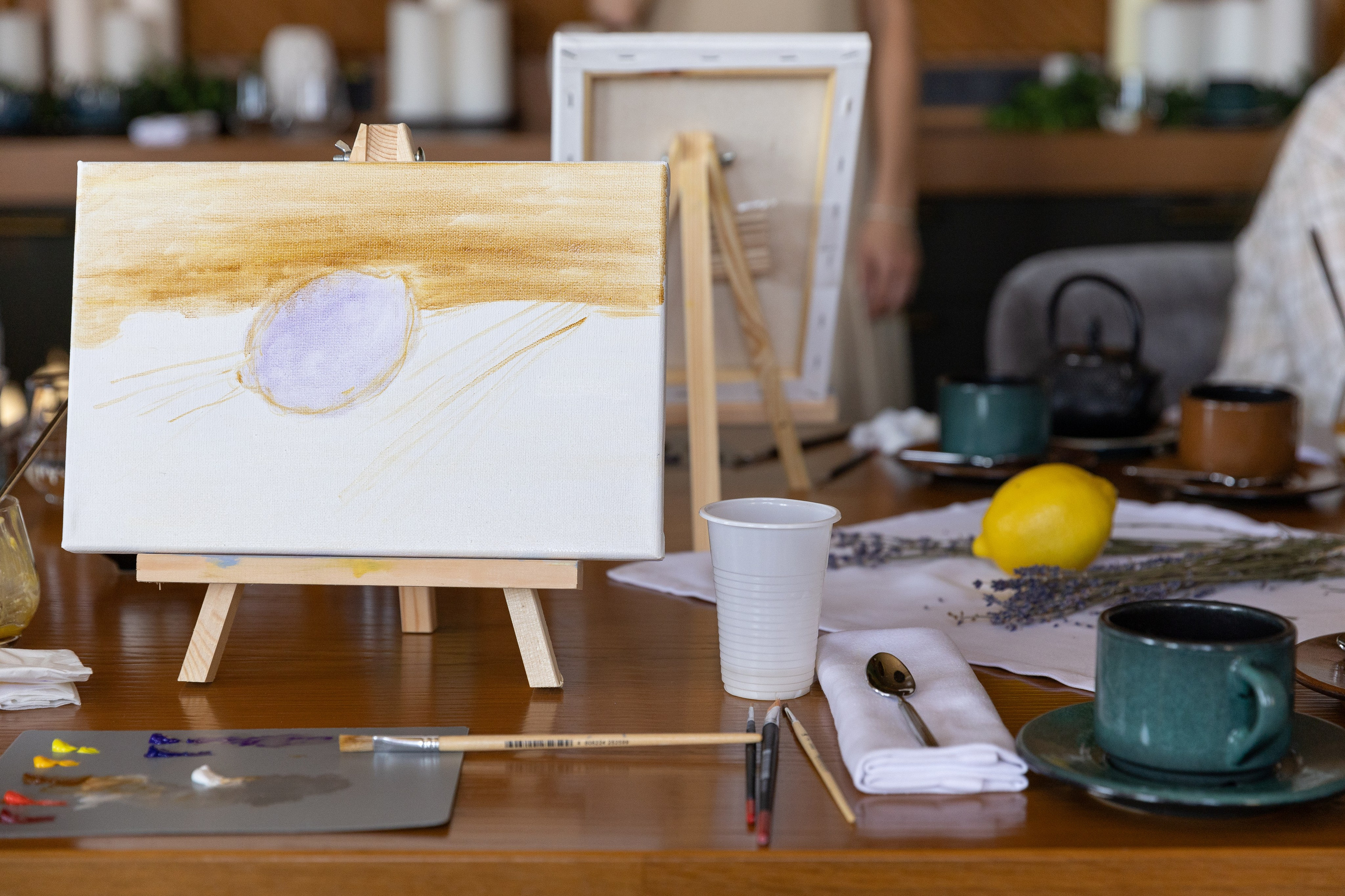 МАСТЕР-КЛАСС ПО ЖИВОПИСИ МАСЛОМ. Фотограф в Сочи Екатерина Потапова