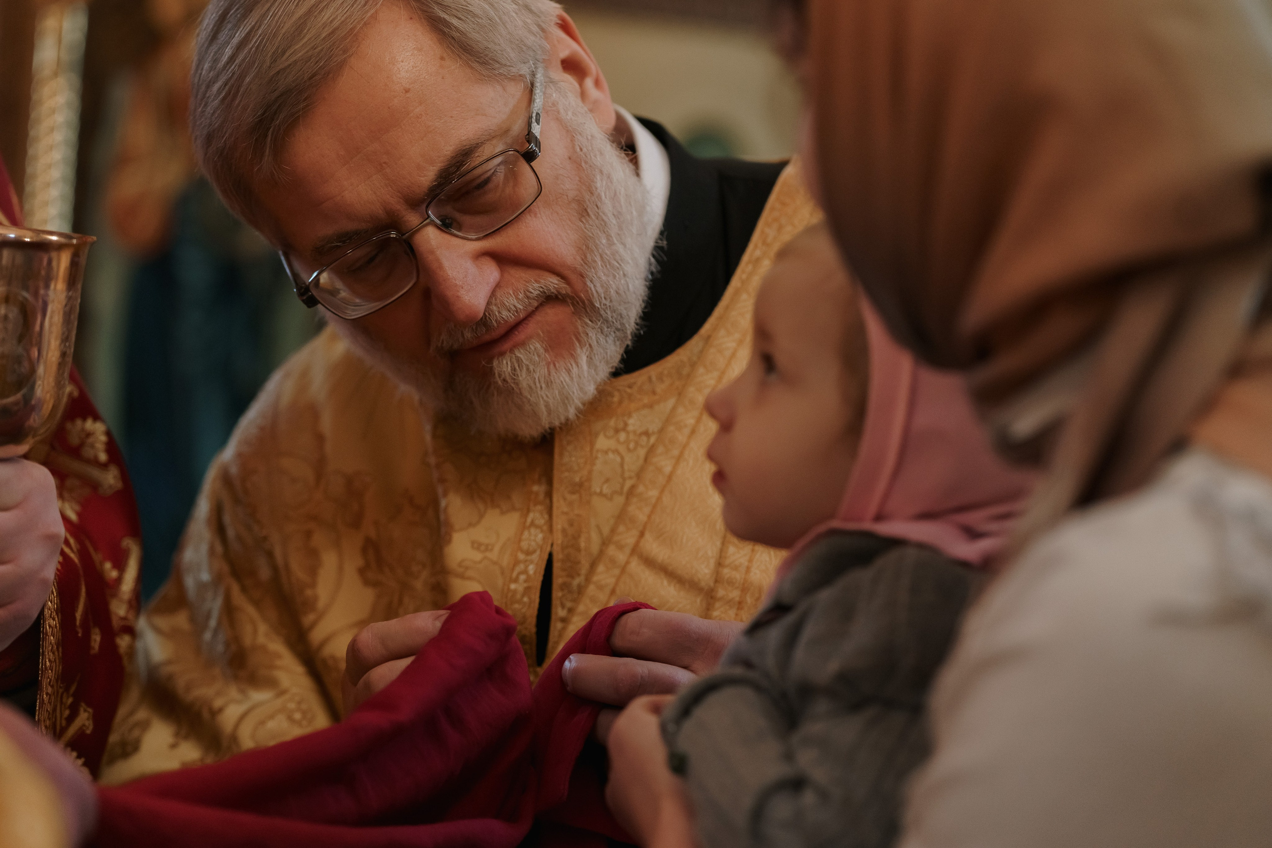 Съемка в храме