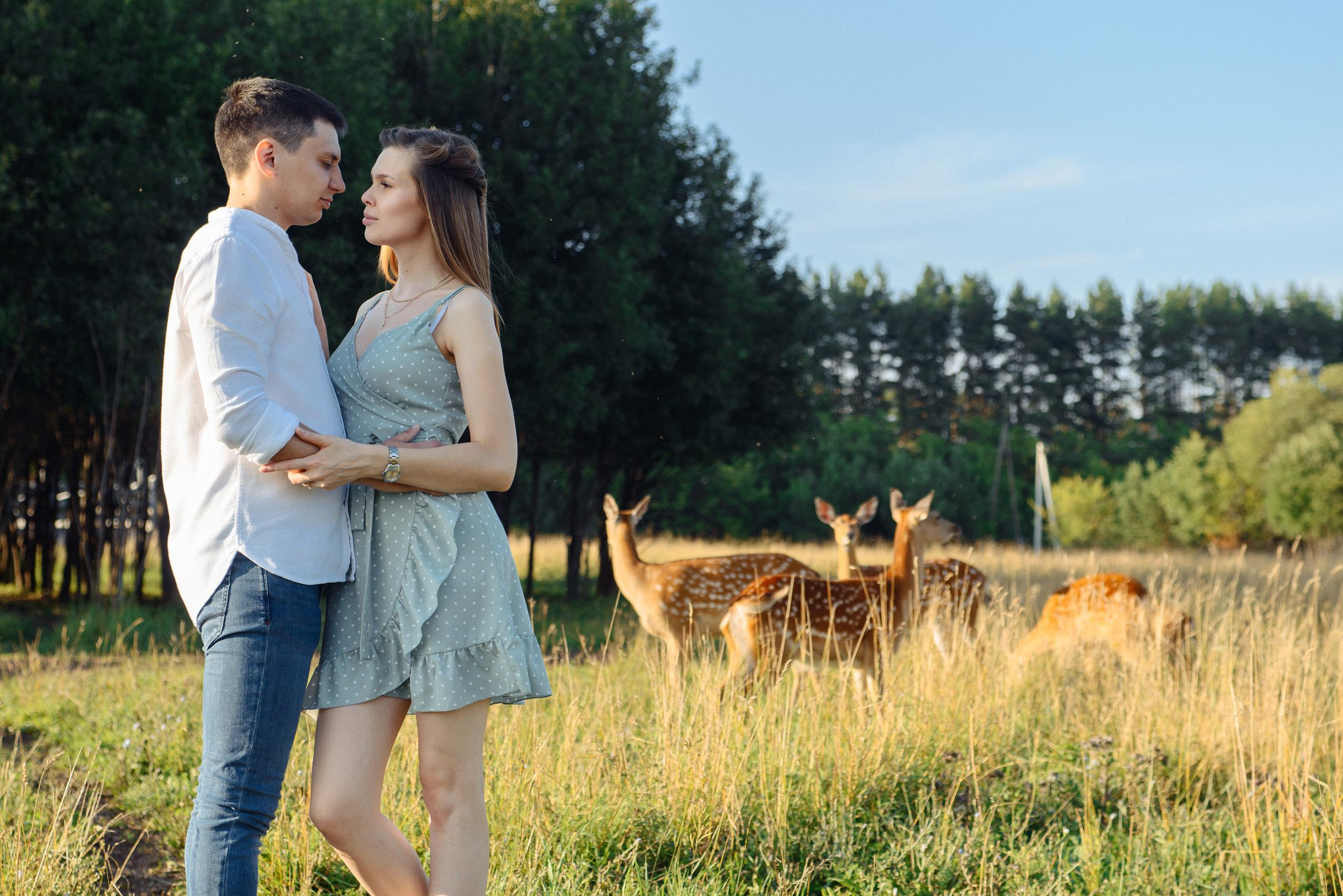 На Оленьей ферме. Свадебный фотограф Ижевск Петр Шишков