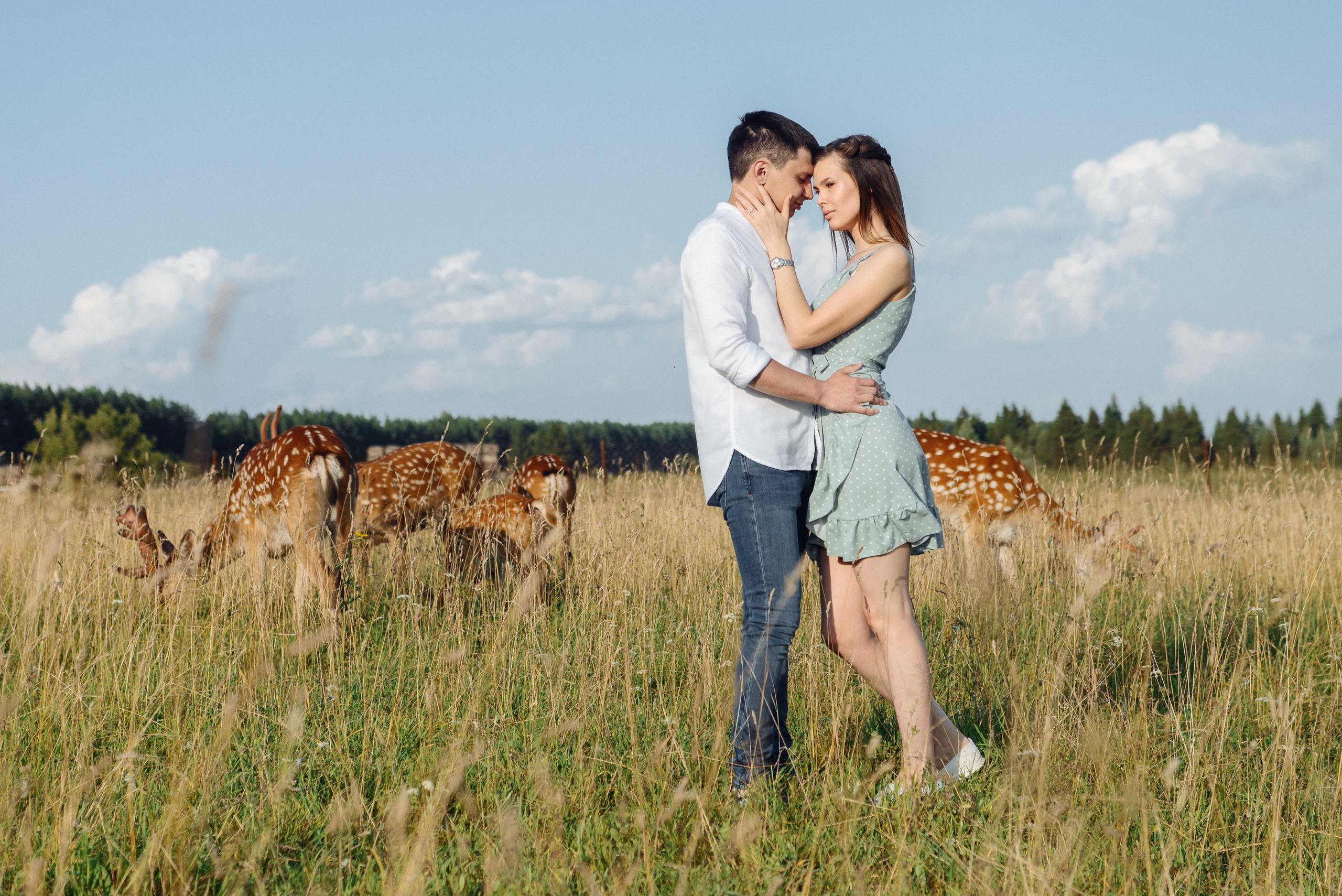 На Оленьей ферме. Свадебный фотограф Ижевск Петр Шишков