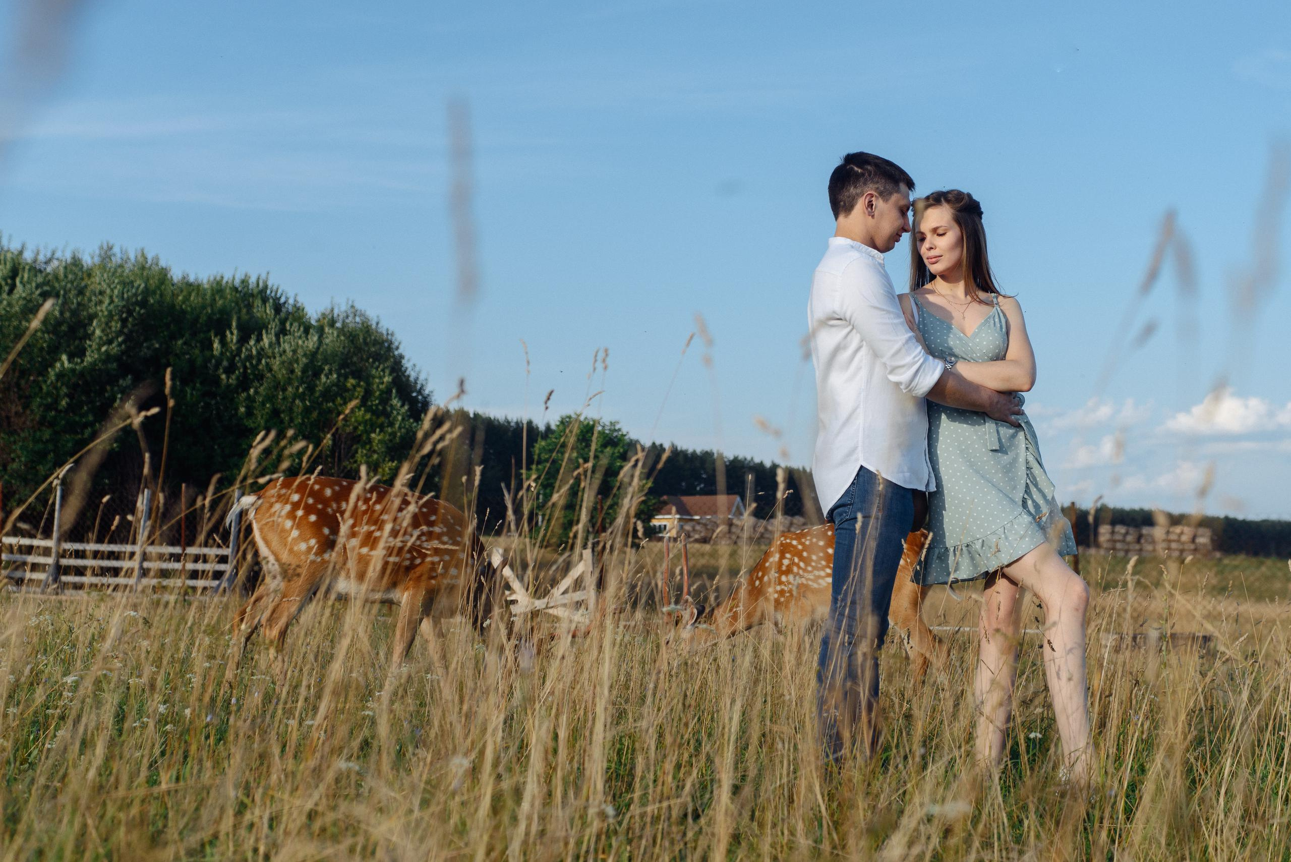 На Оленьей ферме. Свадебный фотограф Ижевск Петр Шишков