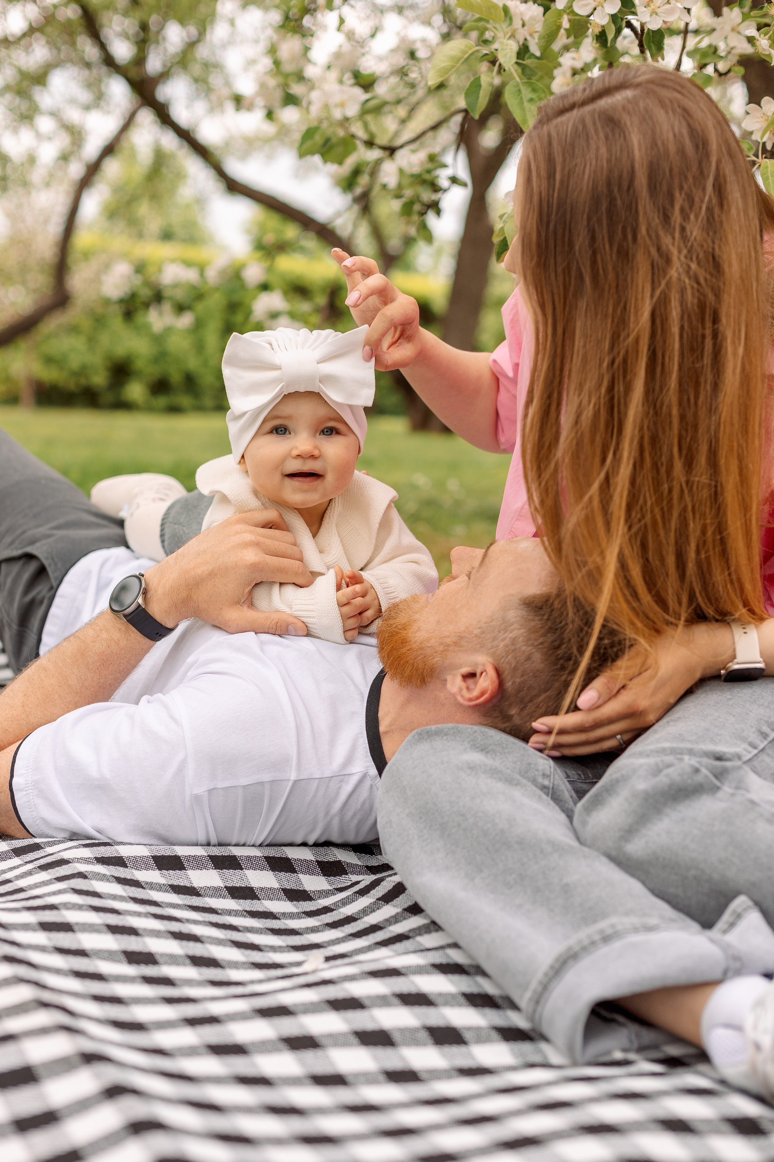 красивая семья