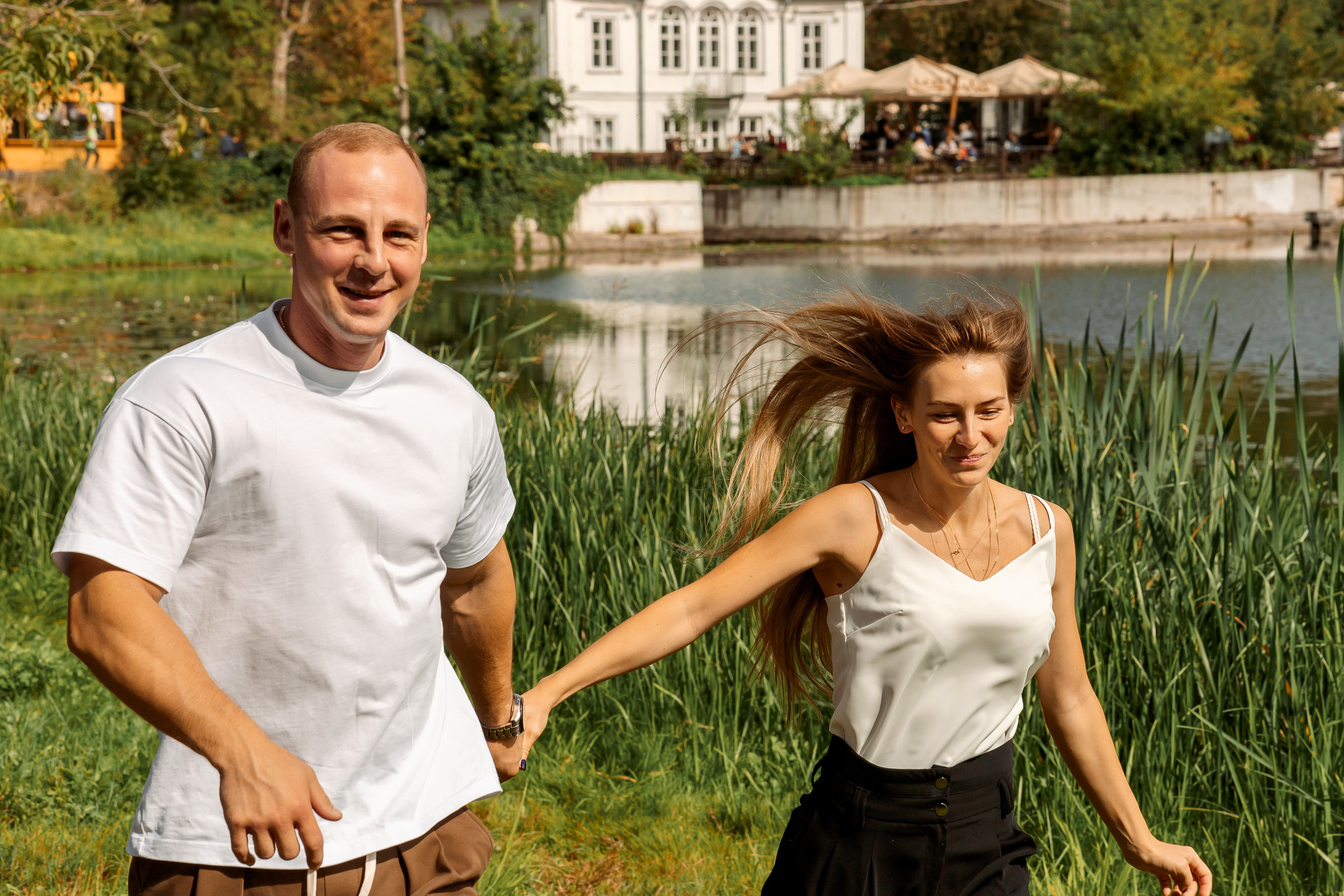 Прогулка в парке Кузьминки