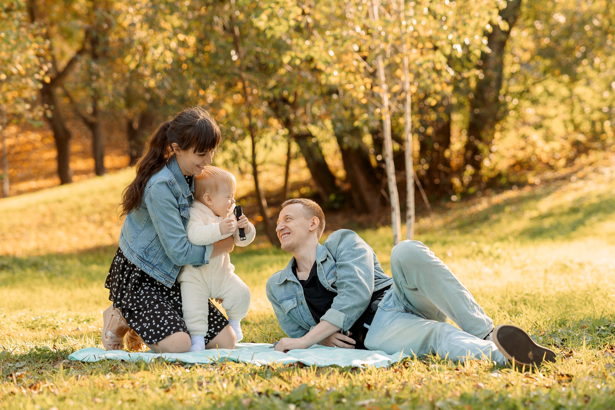 осенний пикник на природе