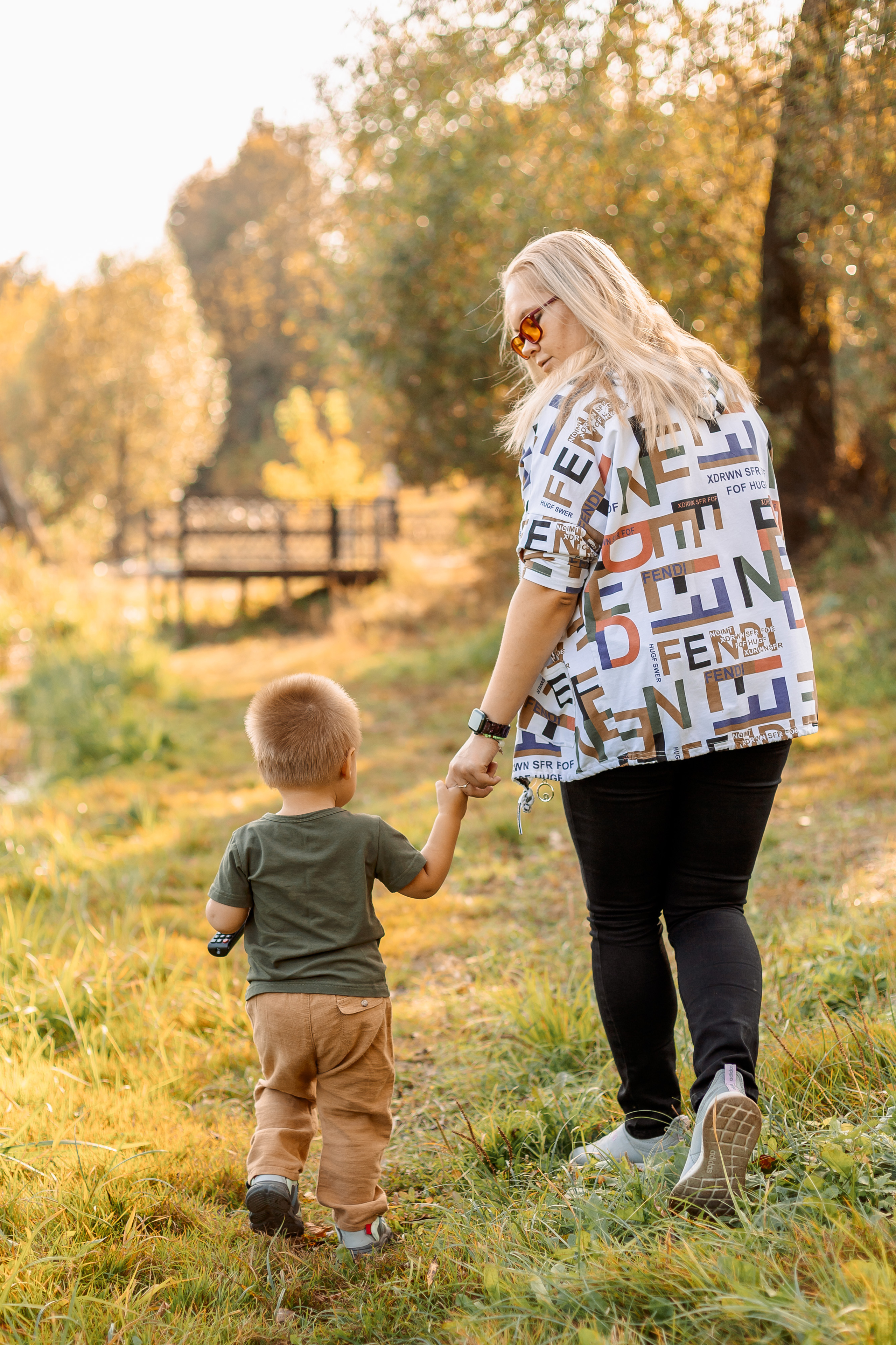 Осенняя фотосессия в парке. Семейный Фотограф в Москве Евгения Симоненко