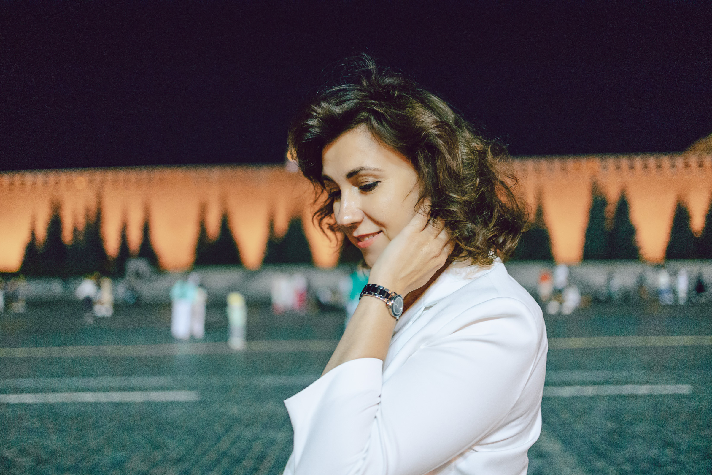 Прогулка по ночной Москве. Семейный Фотограф в Москве Евгения Симоненко