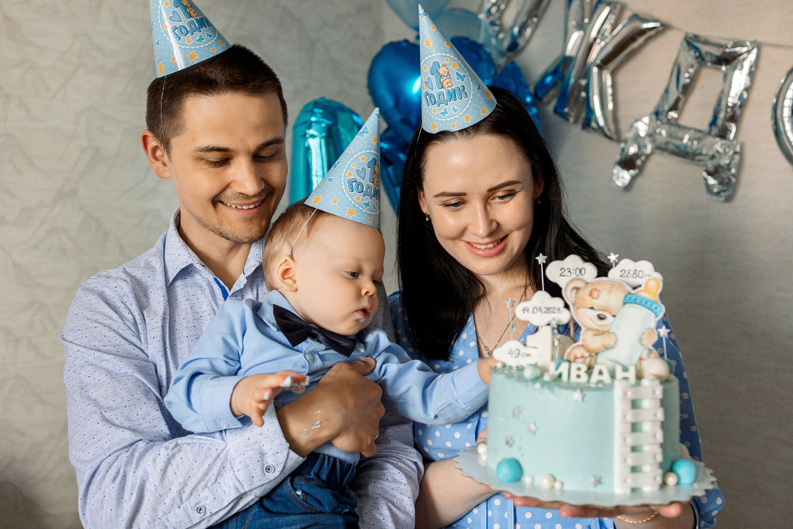 Первый тортик