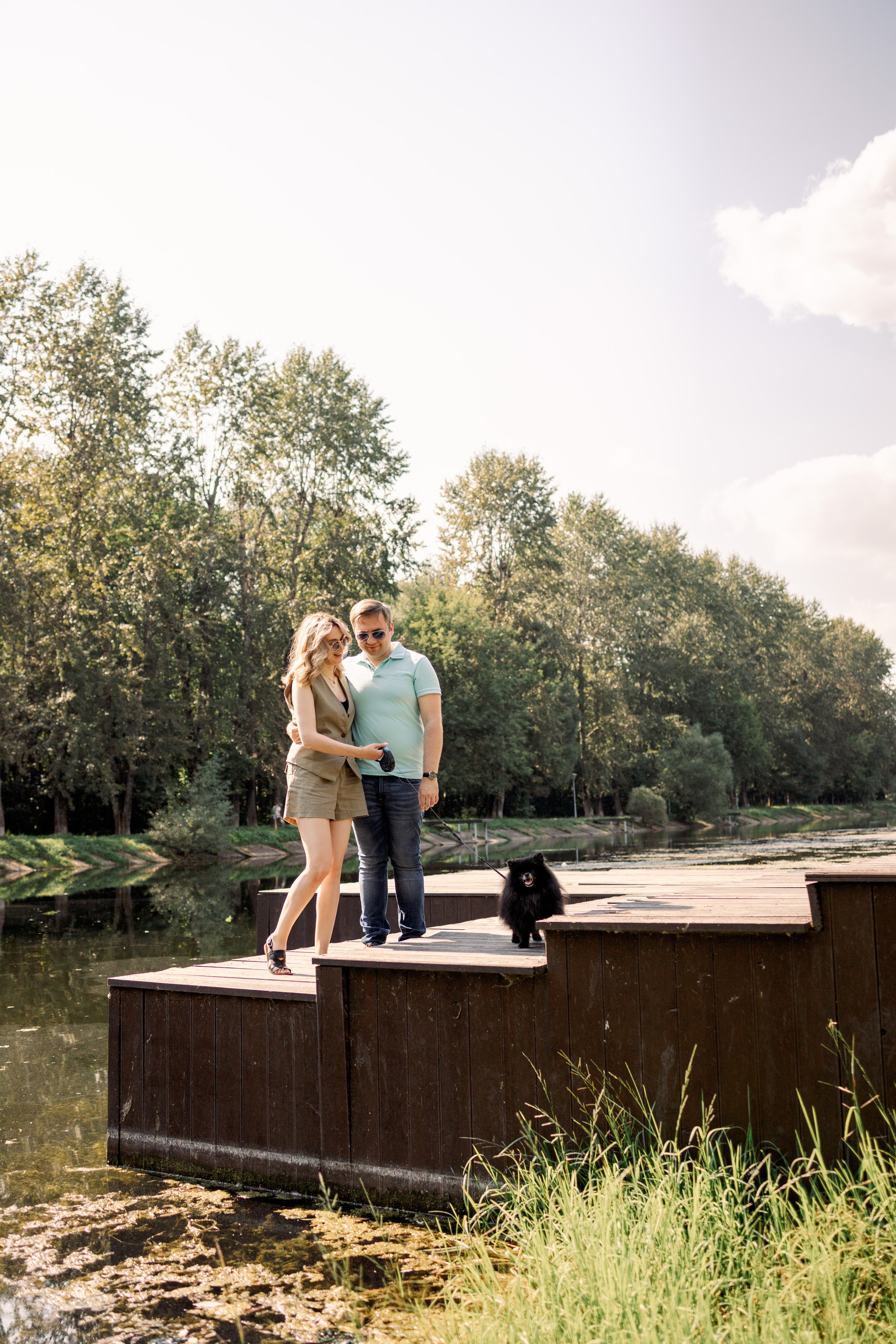 Love Story в парке Радуга. Семейный Фотограф в Москве Евгения Симоненко