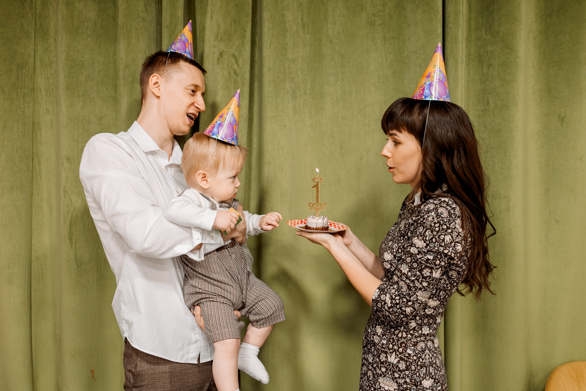 Первый тортик