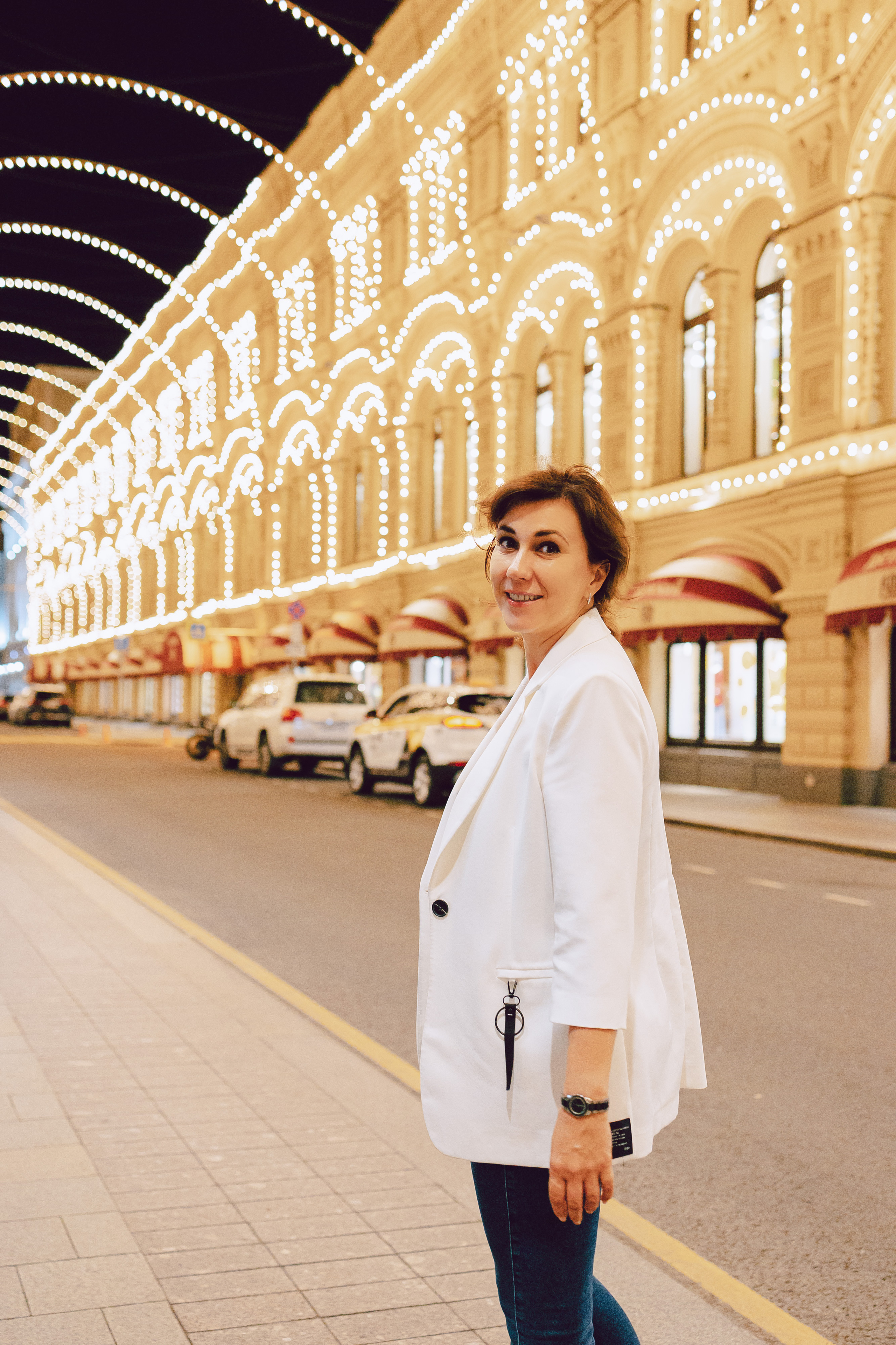 Прогулка по ночной Москве. Семейный Фотограф в Москве Евгения Симоненко