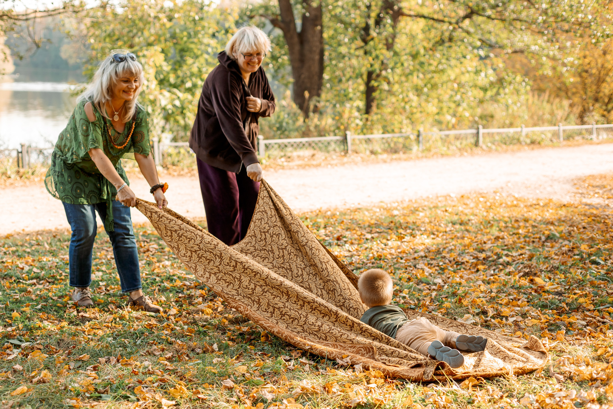 Осенняя фотосессия в парке. Семейный Фотограф в Москве Евгения Симоненко