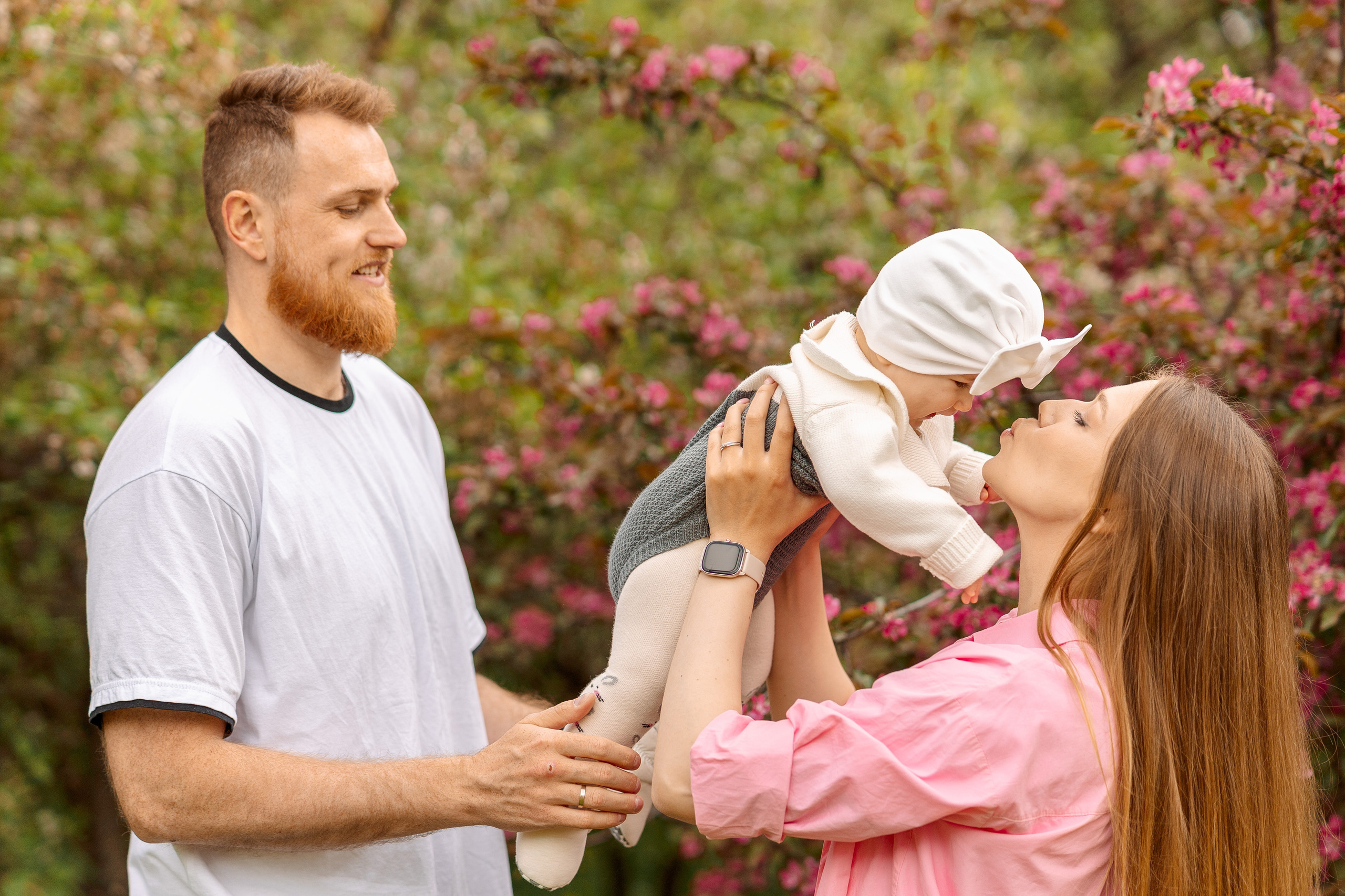 Цветение в парке Коломенское. Семейный Фотограф в Москве Евгения Симоненко
