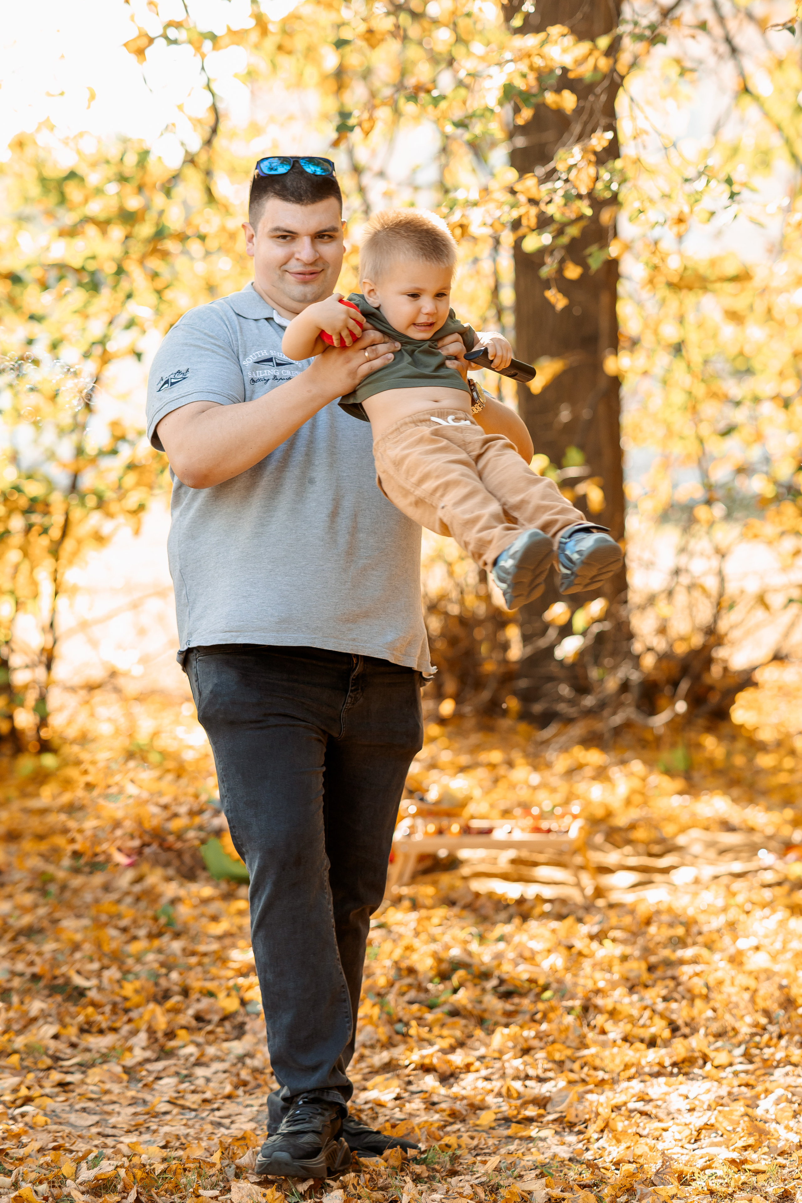 Осенняя фотосессия в парке. Семейный Фотограф в Москве Евгения Симоненко