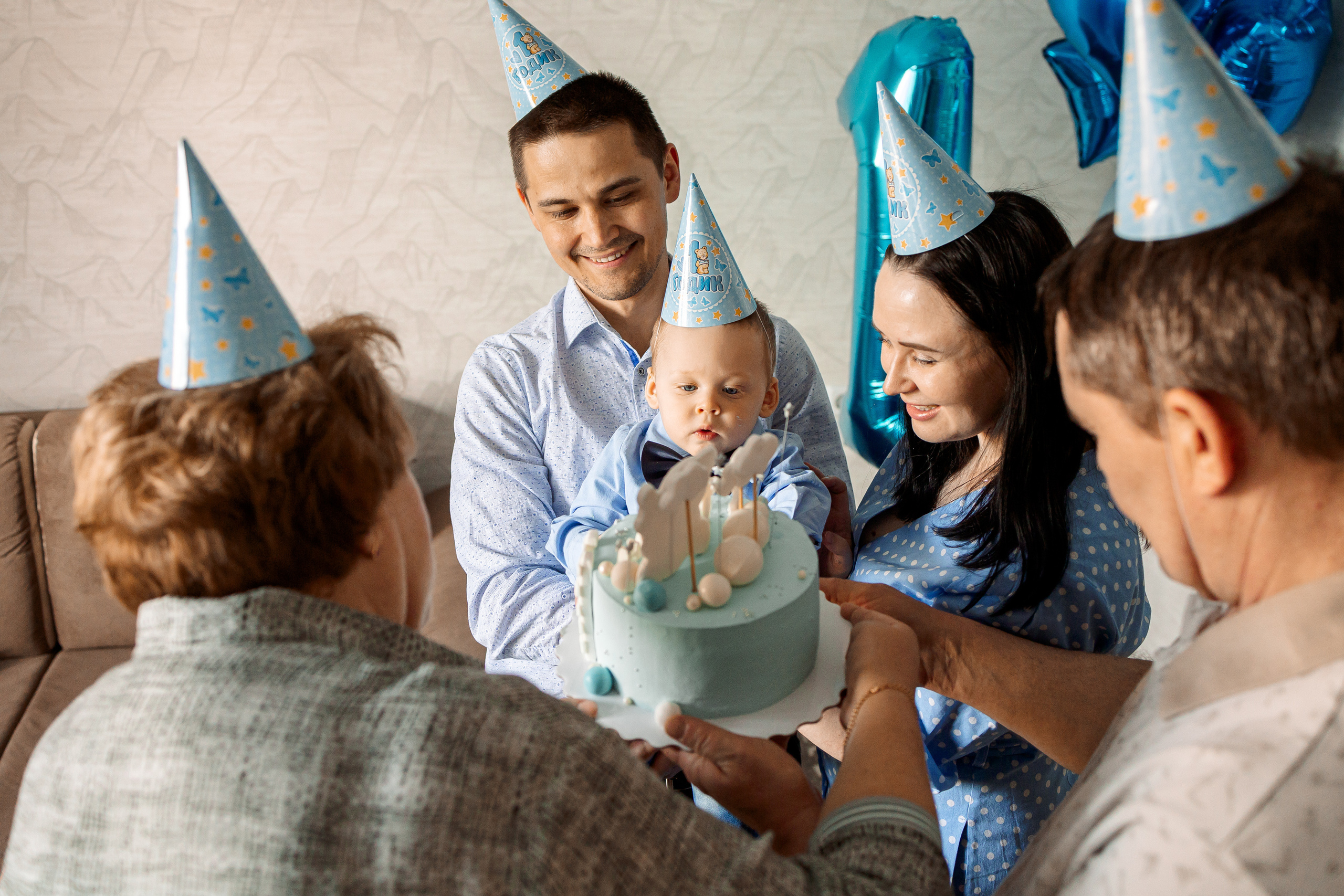 Первый тортик