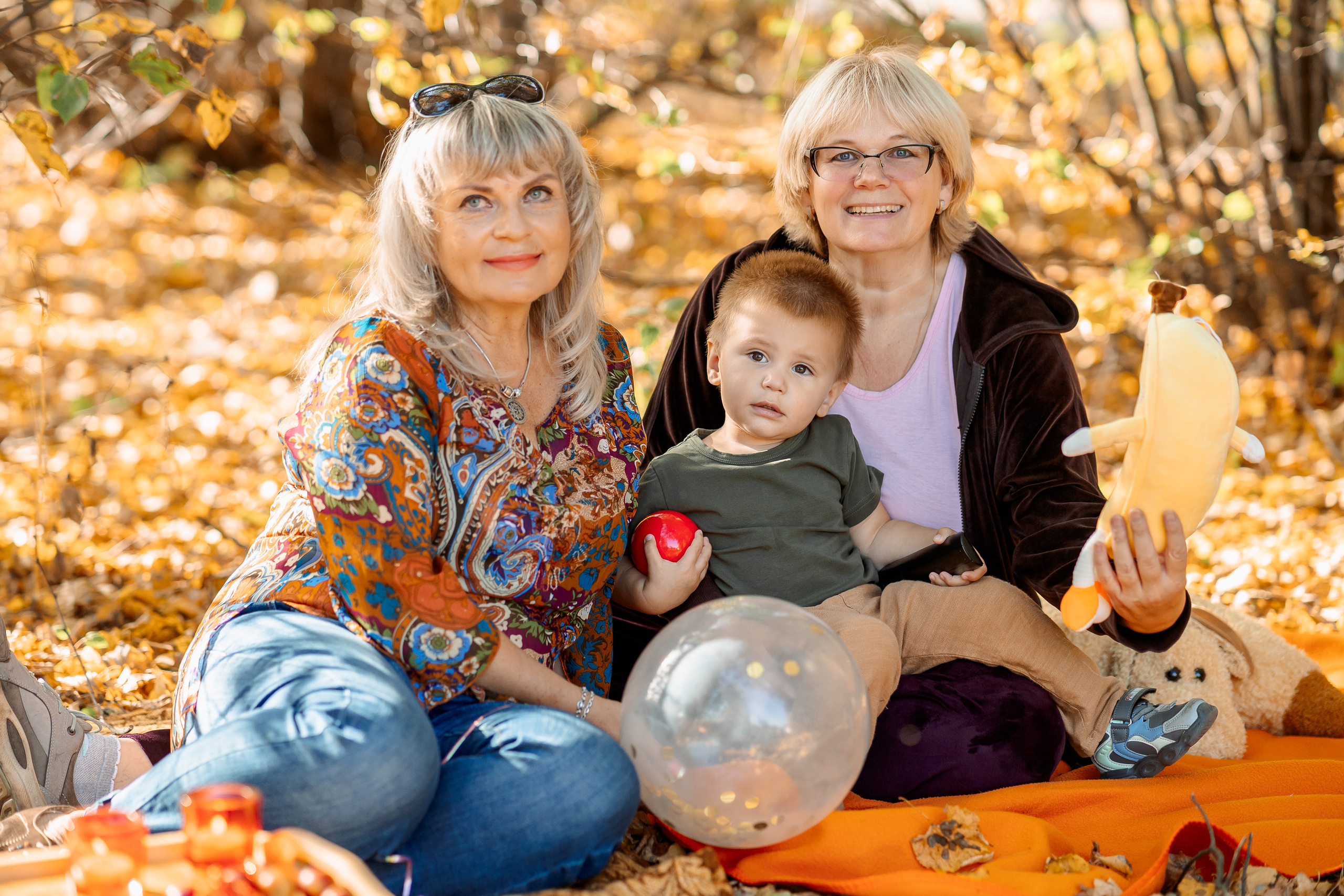 Осенняя фотосессия в парке. Семейный Фотограф в Москве Евгения Симоненко