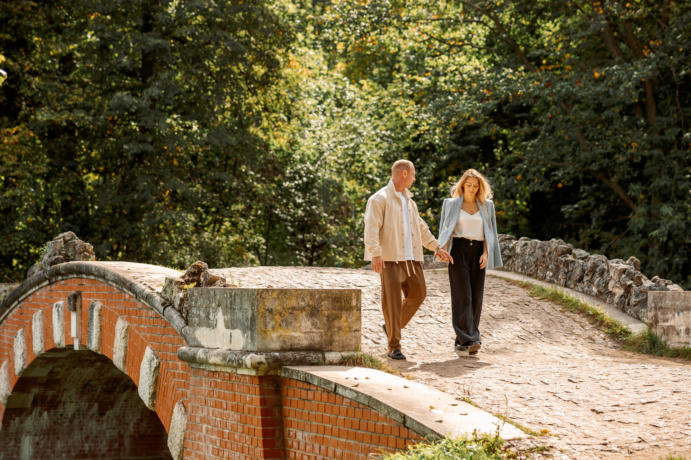 Прогулка в парке Кузьминки
