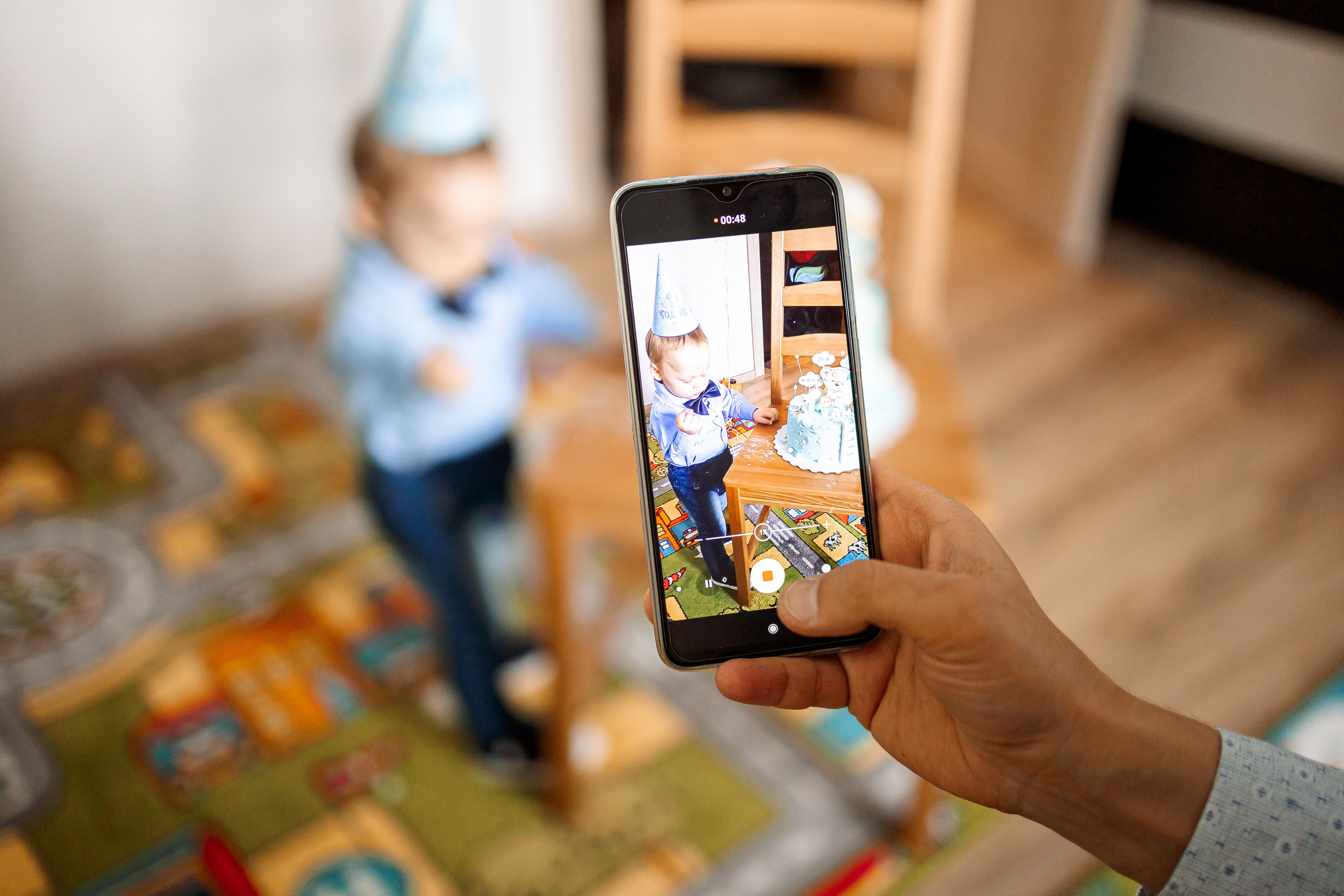 Первый тортик