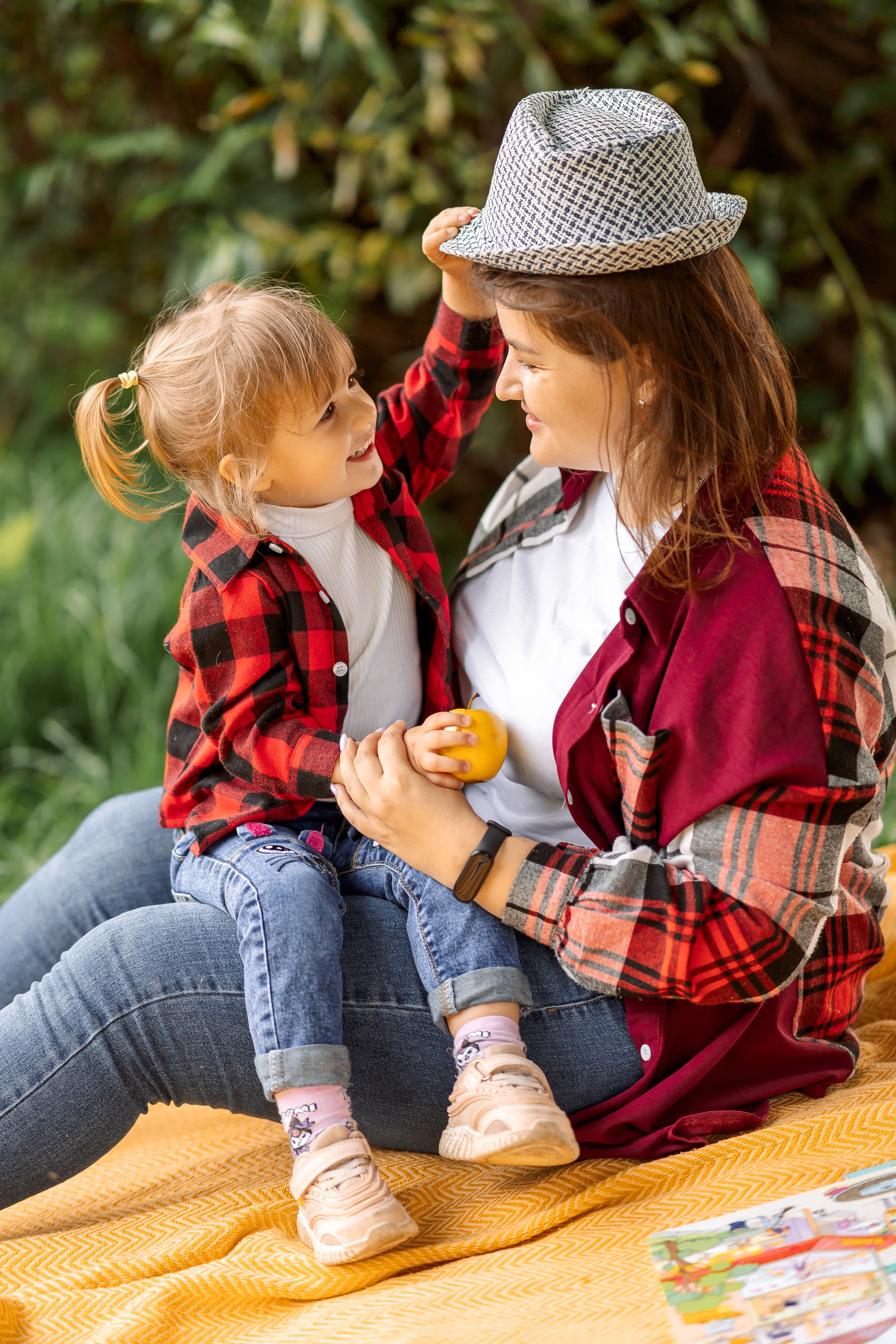 фотосессия мама и дочка